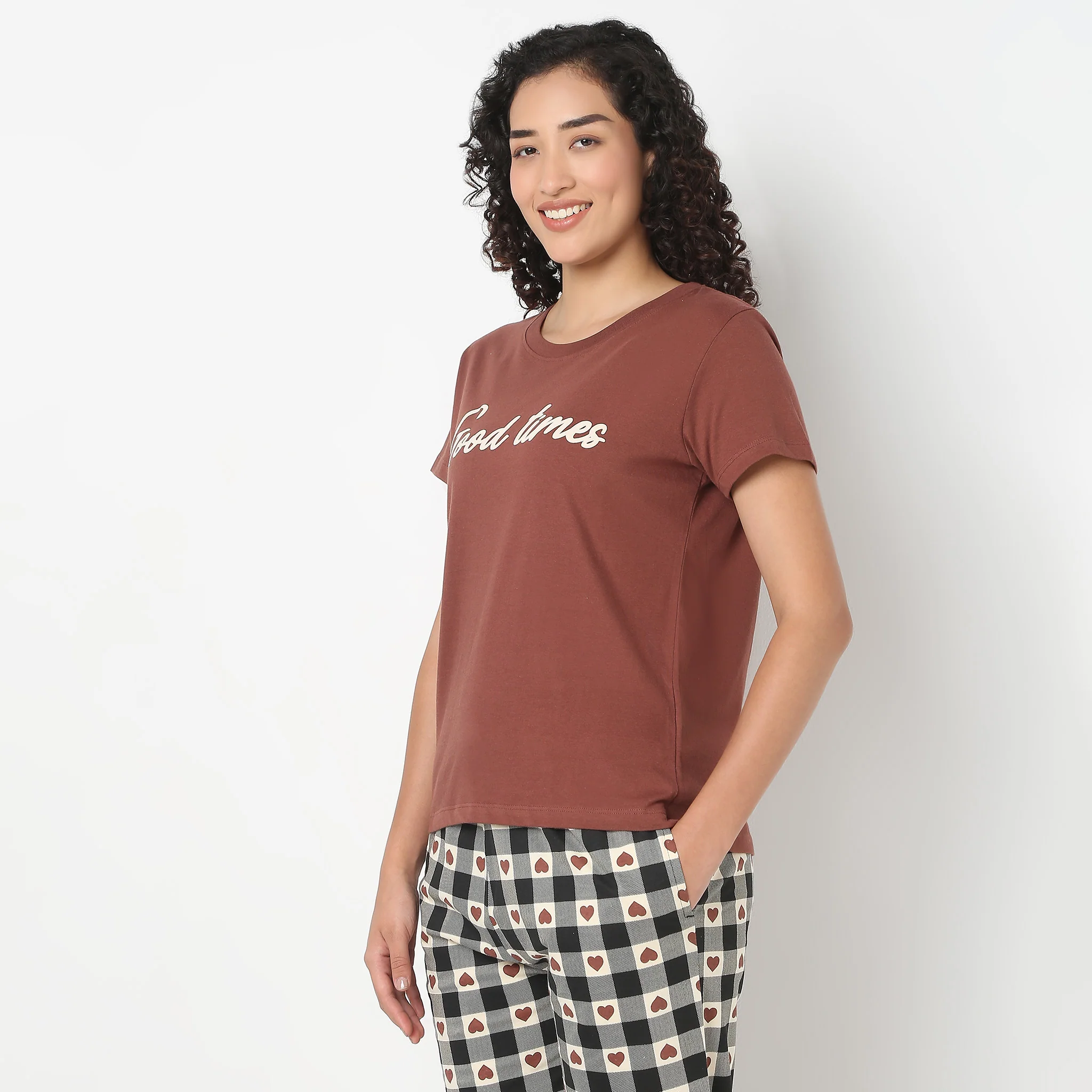 Knitted Loungewear T-Shirt - Image 5