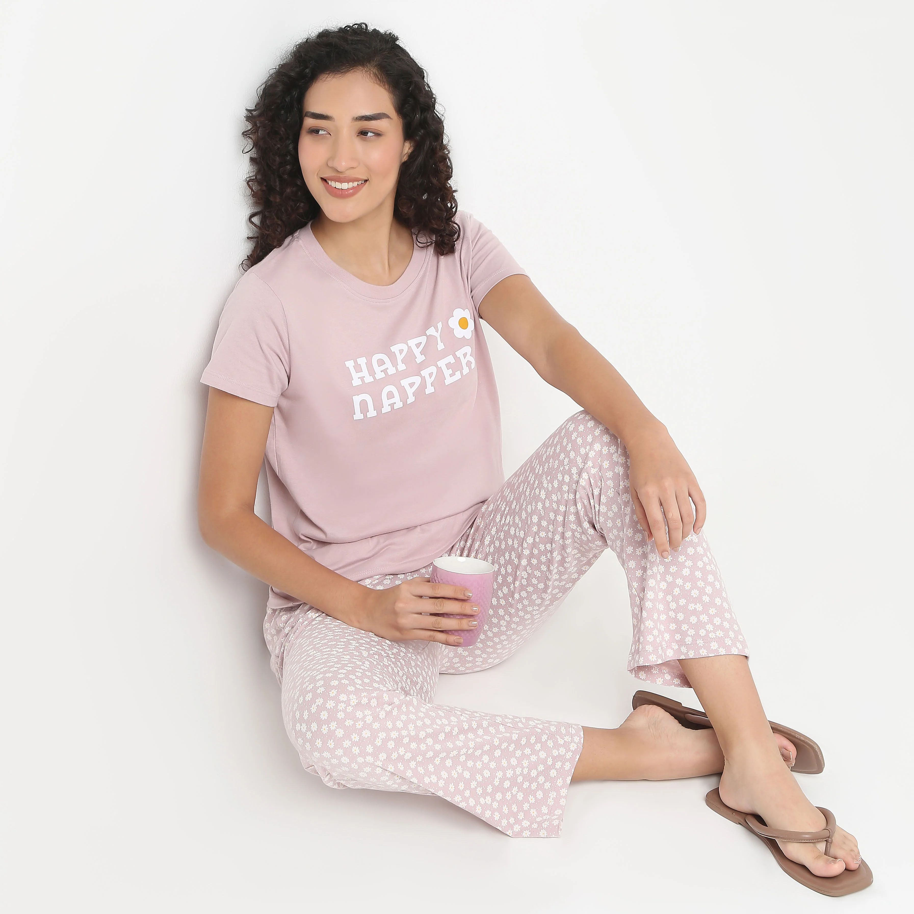 Knitted Loungewear T-Shirt
