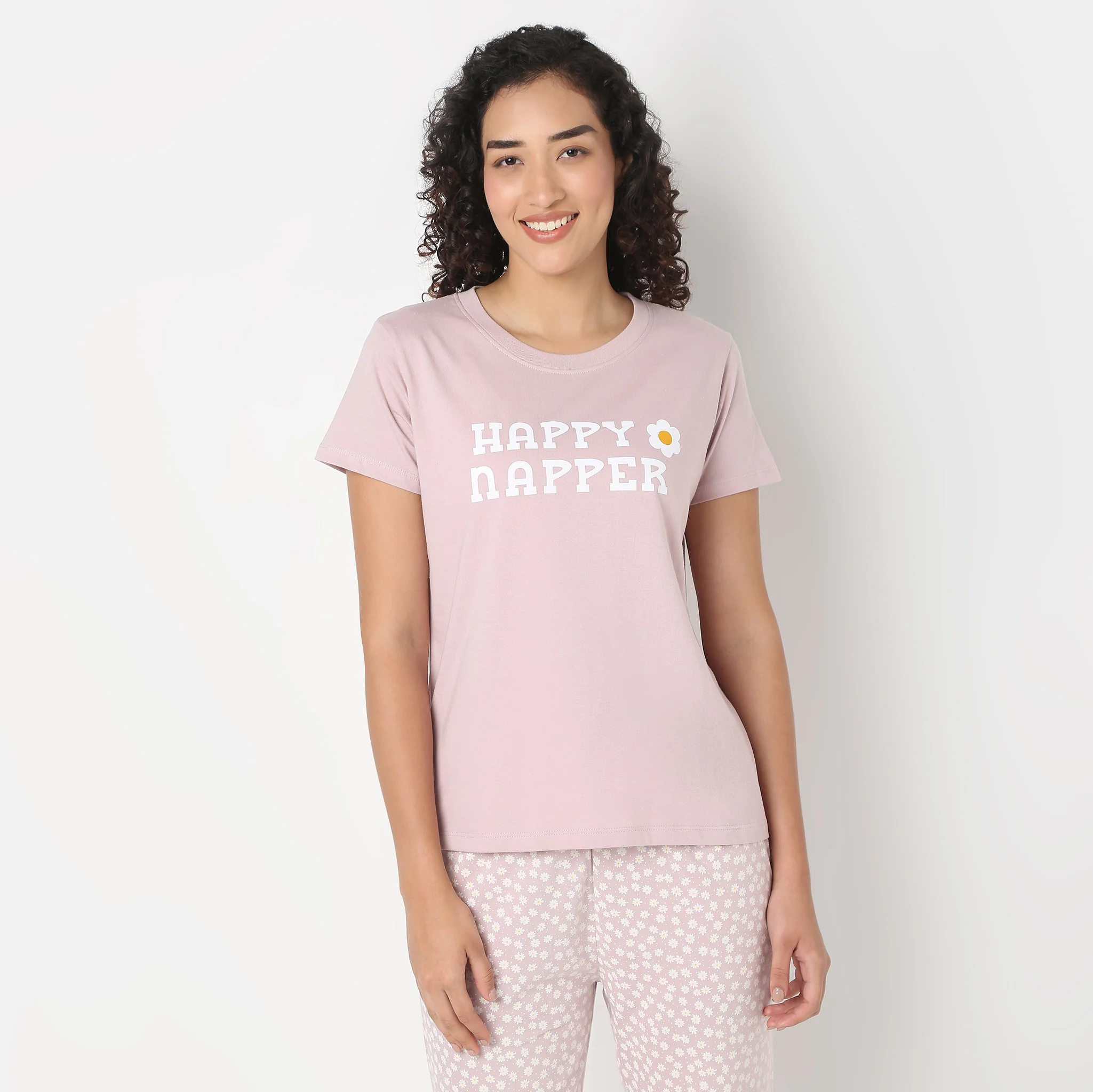 Knitted Loungewear T-Shirt - Image 2
