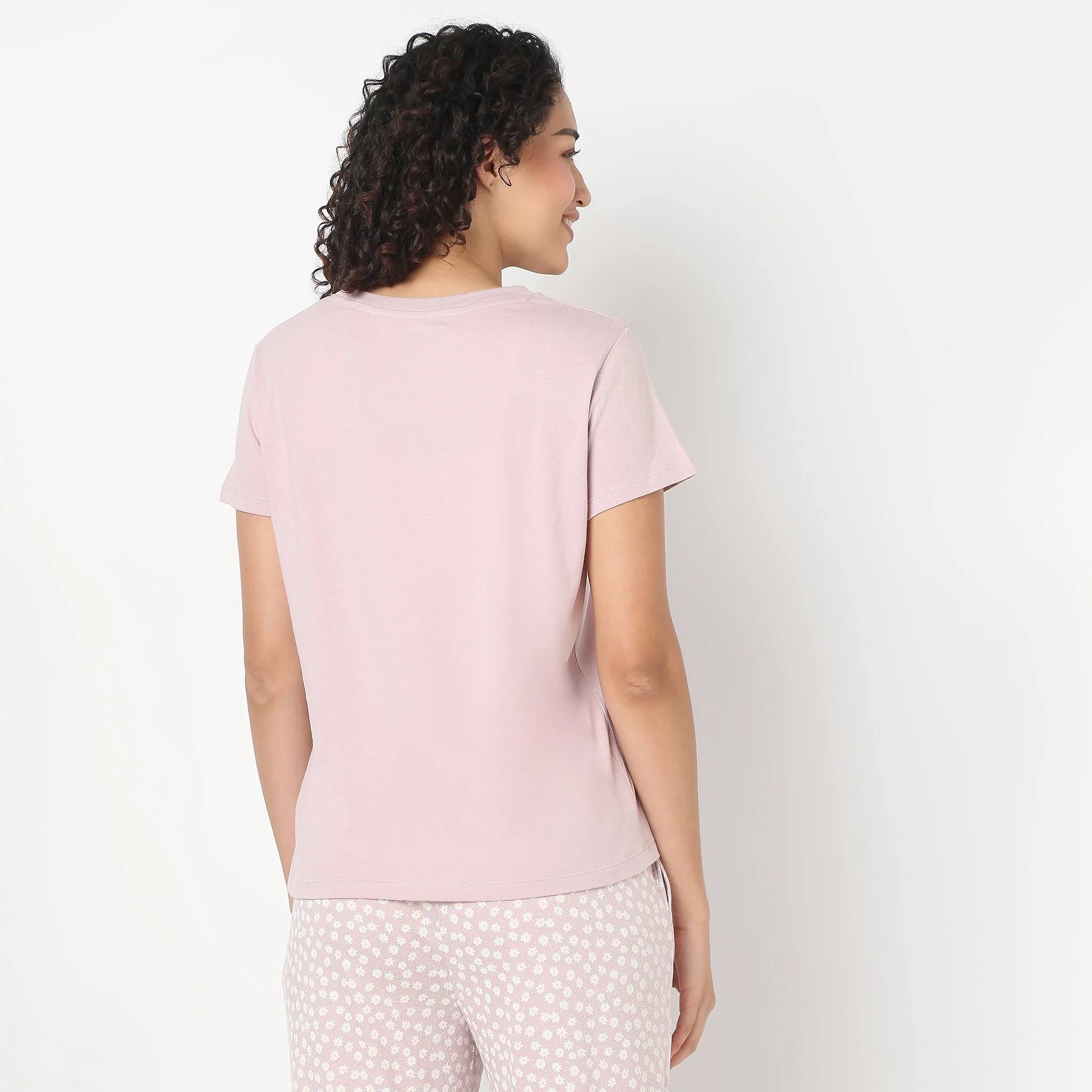 Knitted Loungewear T-Shirt - Image 3