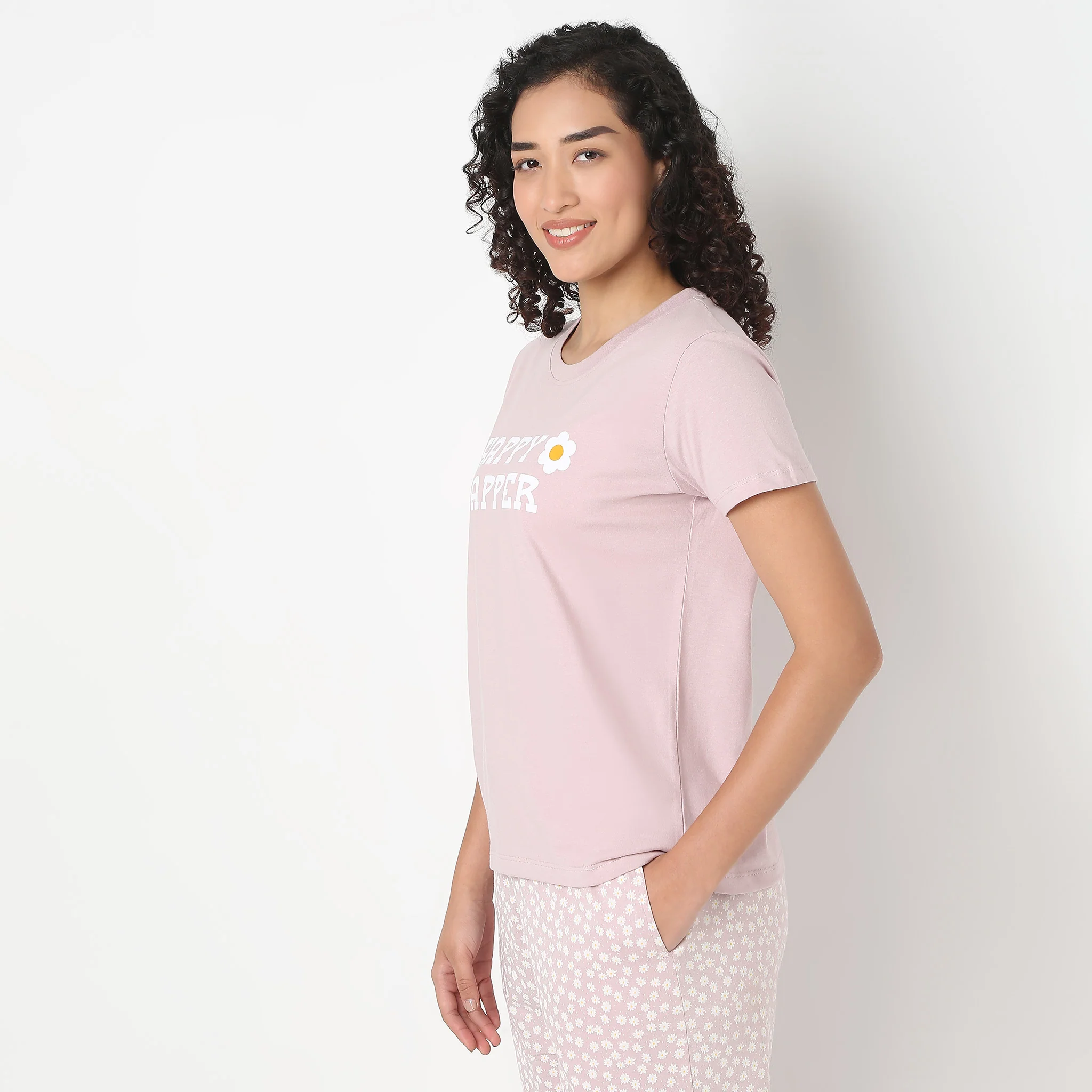 Knitted Loungewear T-Shirt - Image 5