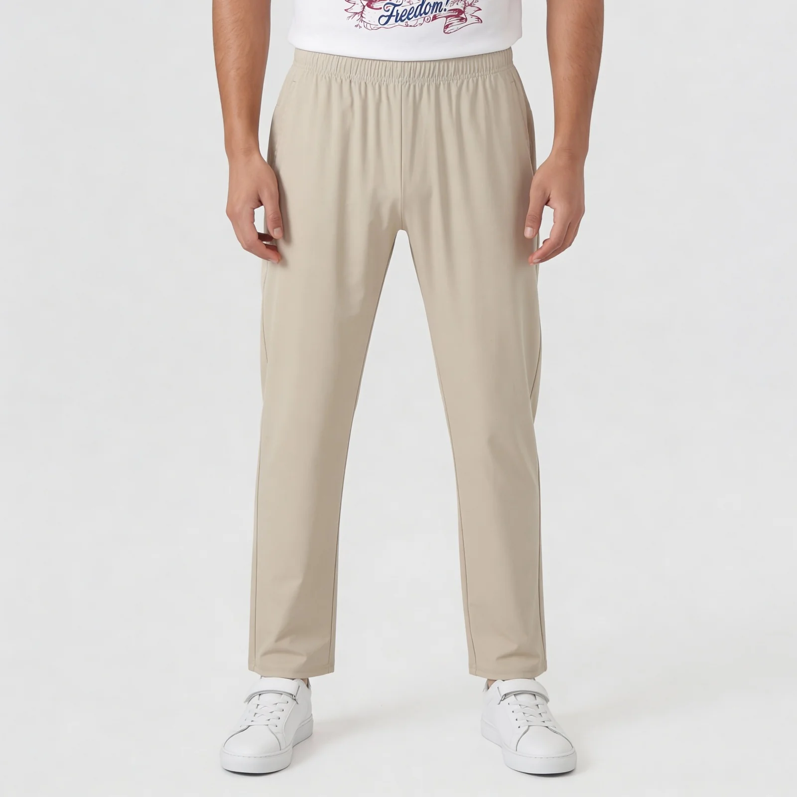 Knitted Solid Flxtrack Air Pants - Image 2