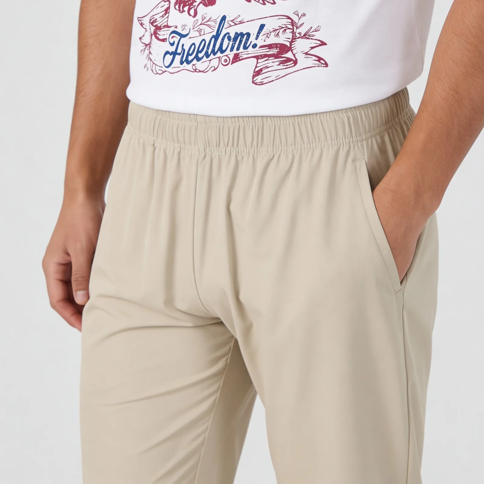 Knitted Solid Flxtrack Air Pants - Image 4