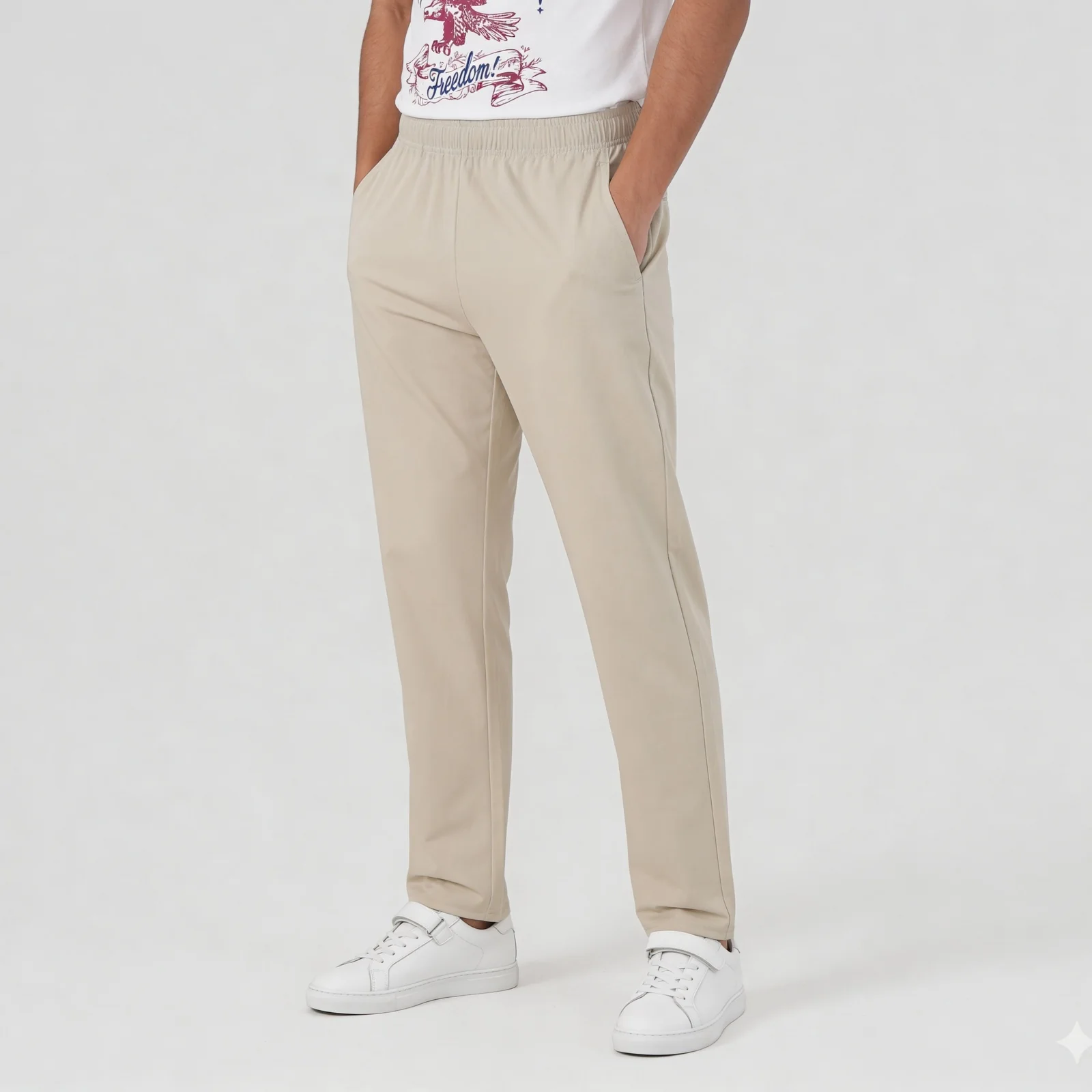 Knitted Solid Flxtrack Air Pants - Image 5