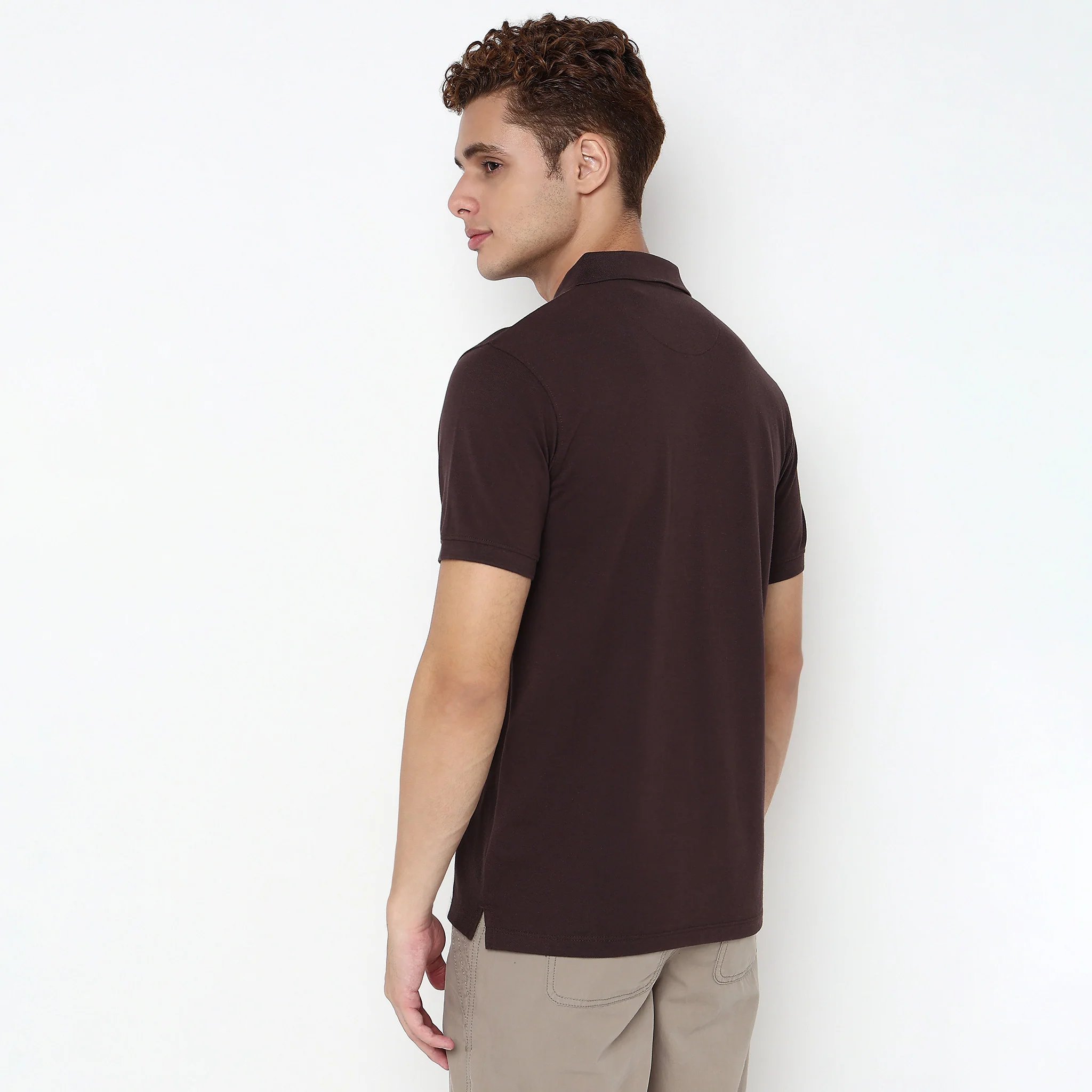Striped University Polo T-Shirt - Image 3