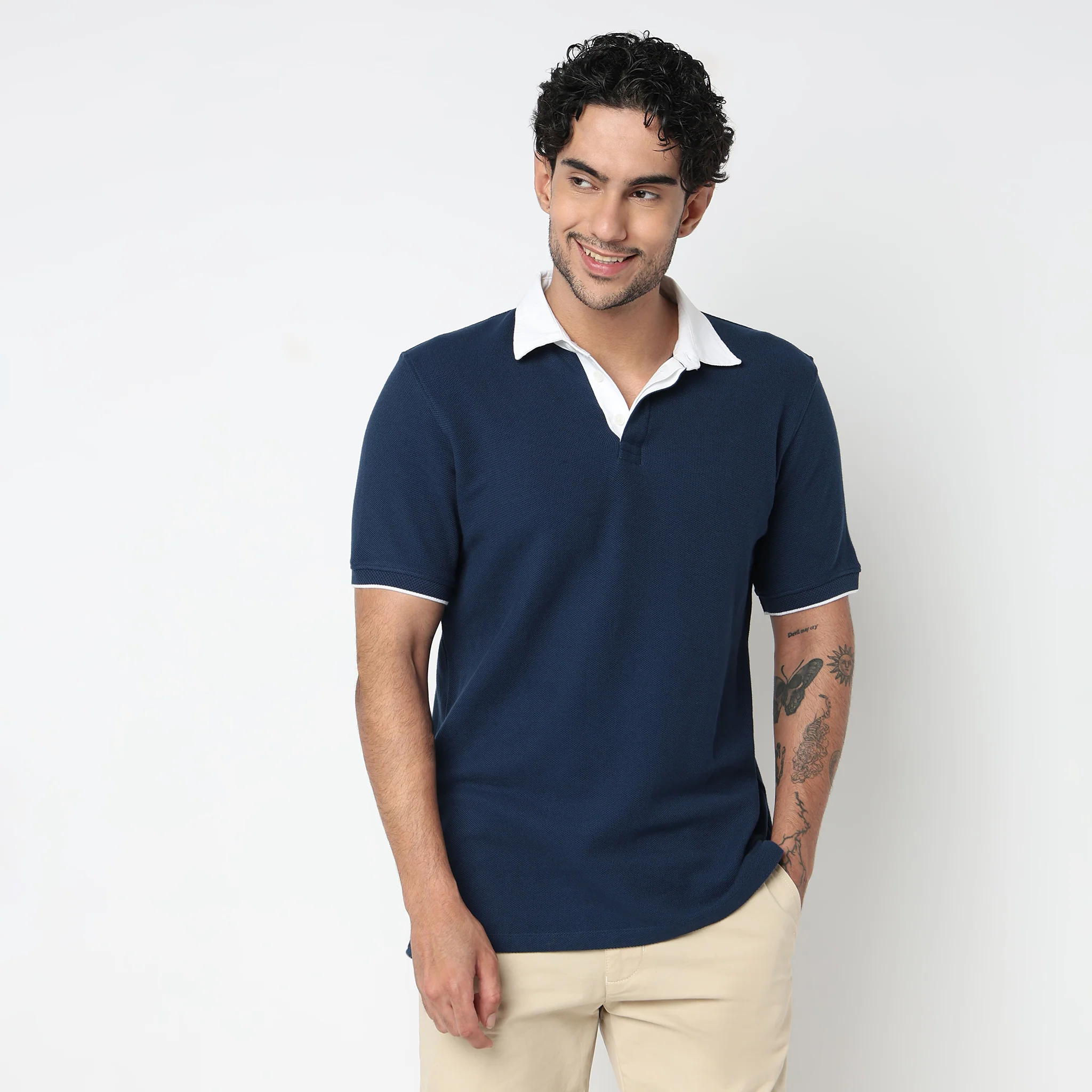 Structured Rugby Polo T-Shirt - Image 22