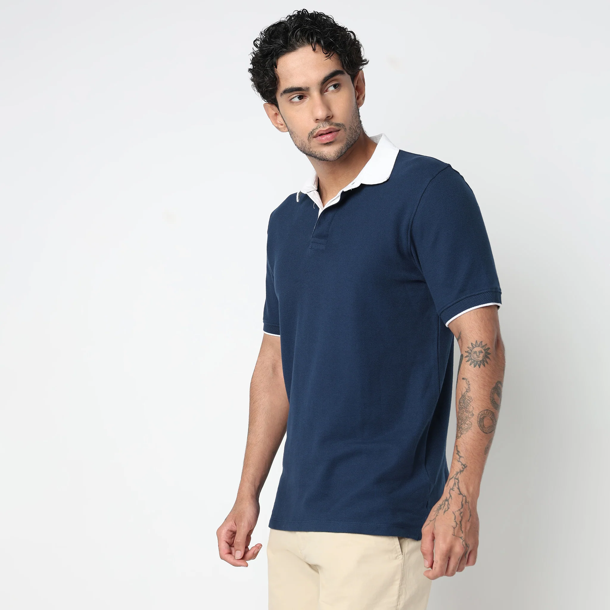 Structured Rugby Polo T-Shirt - Image 25