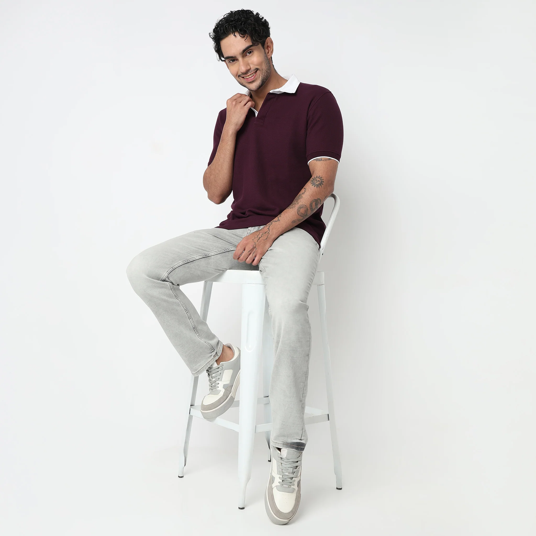 Structured Rugby Polo T-Shirt - Image 26