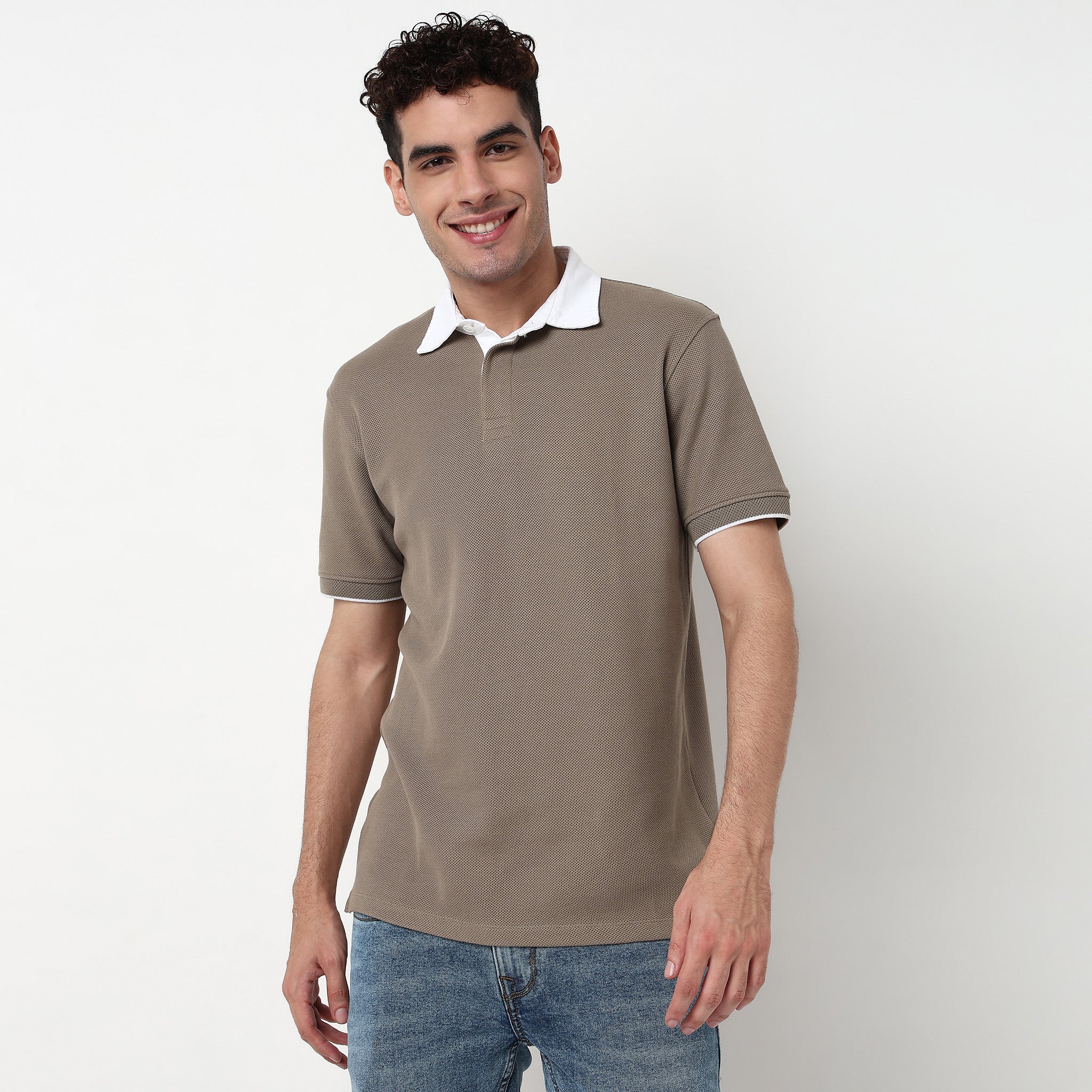 Structured Rugby Polo T-Shirt - Image 7