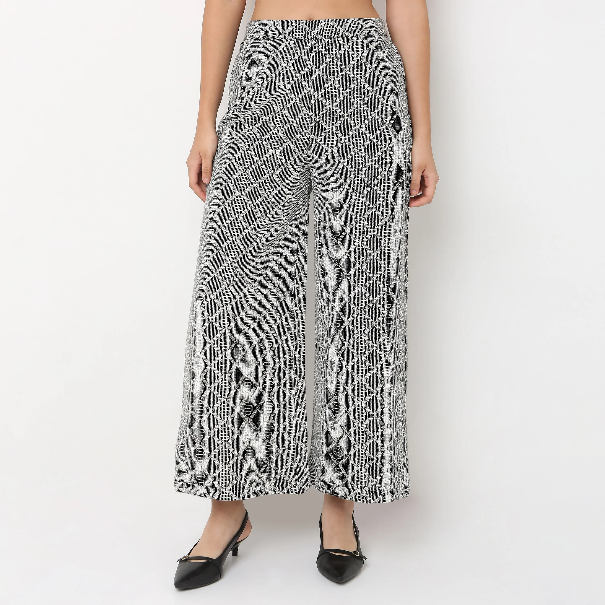 Straight Cut Lace Palazzo - Image 2