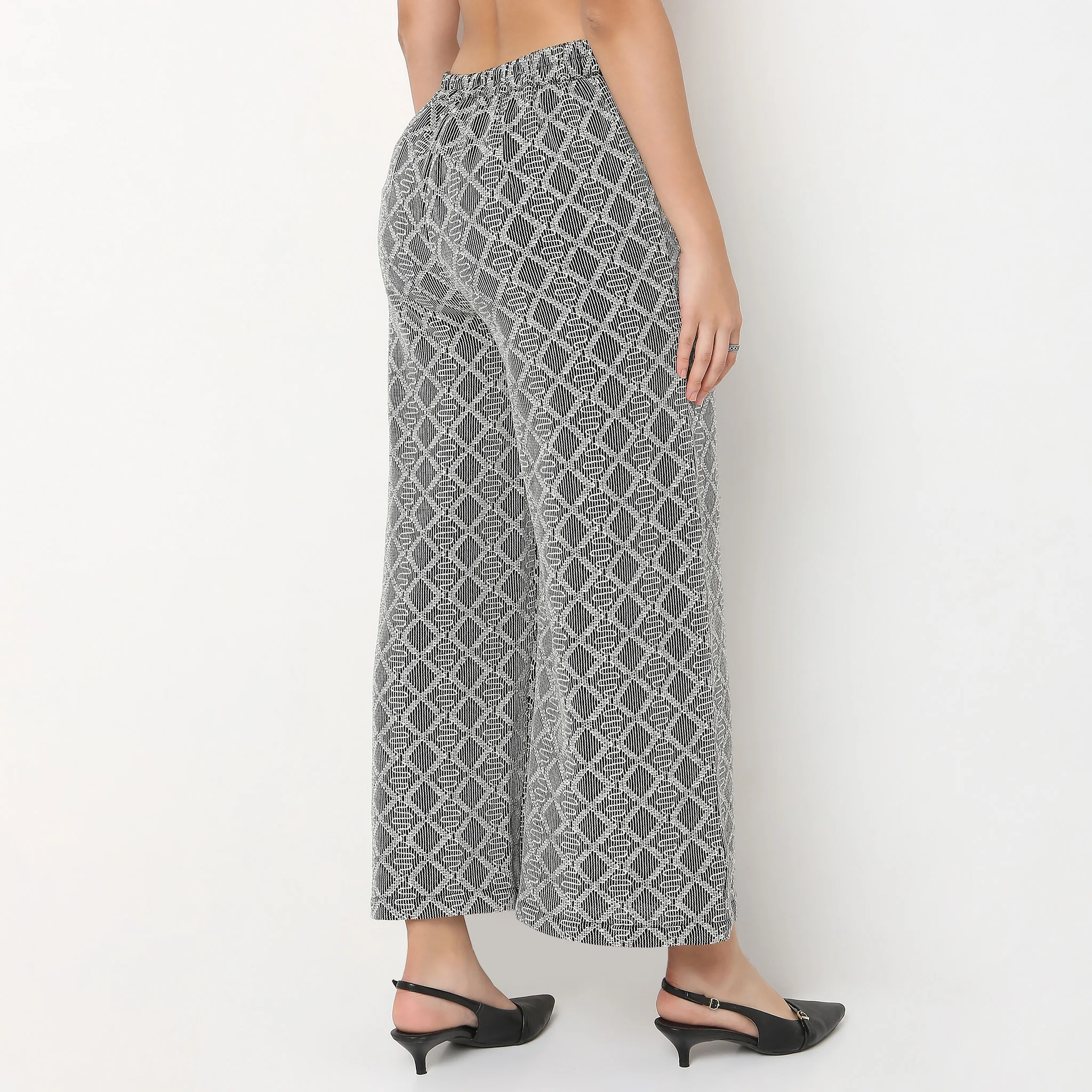 Straight Cut Lace Palazzo - Image 3