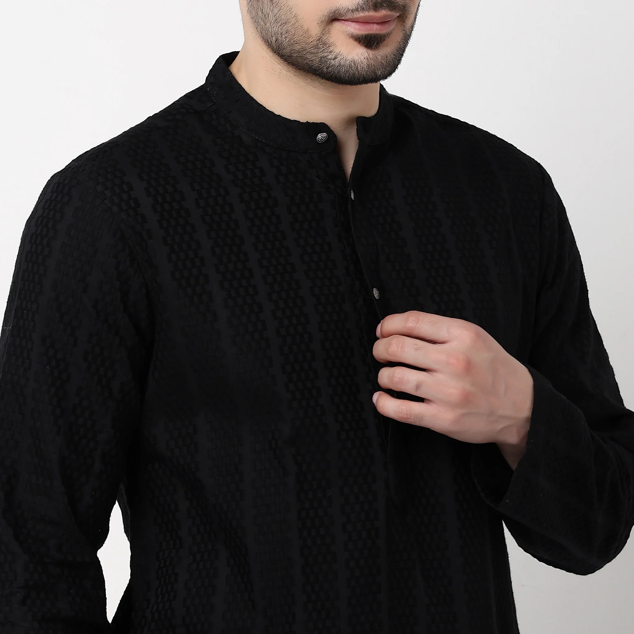 Lapet Long Kurta - Image 4