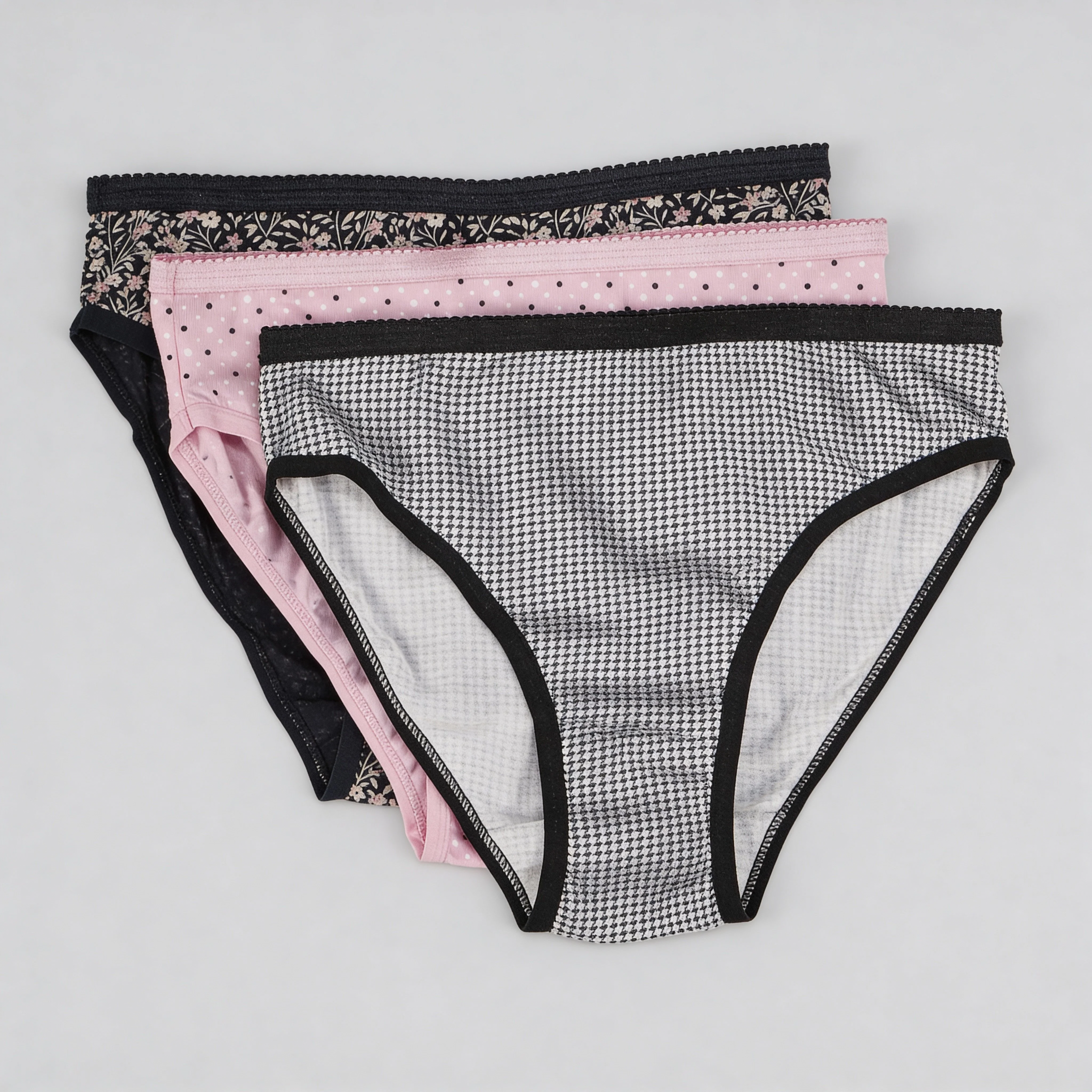 Low Rise Printed Bikini Panties - Pack of 3 - Image 6
