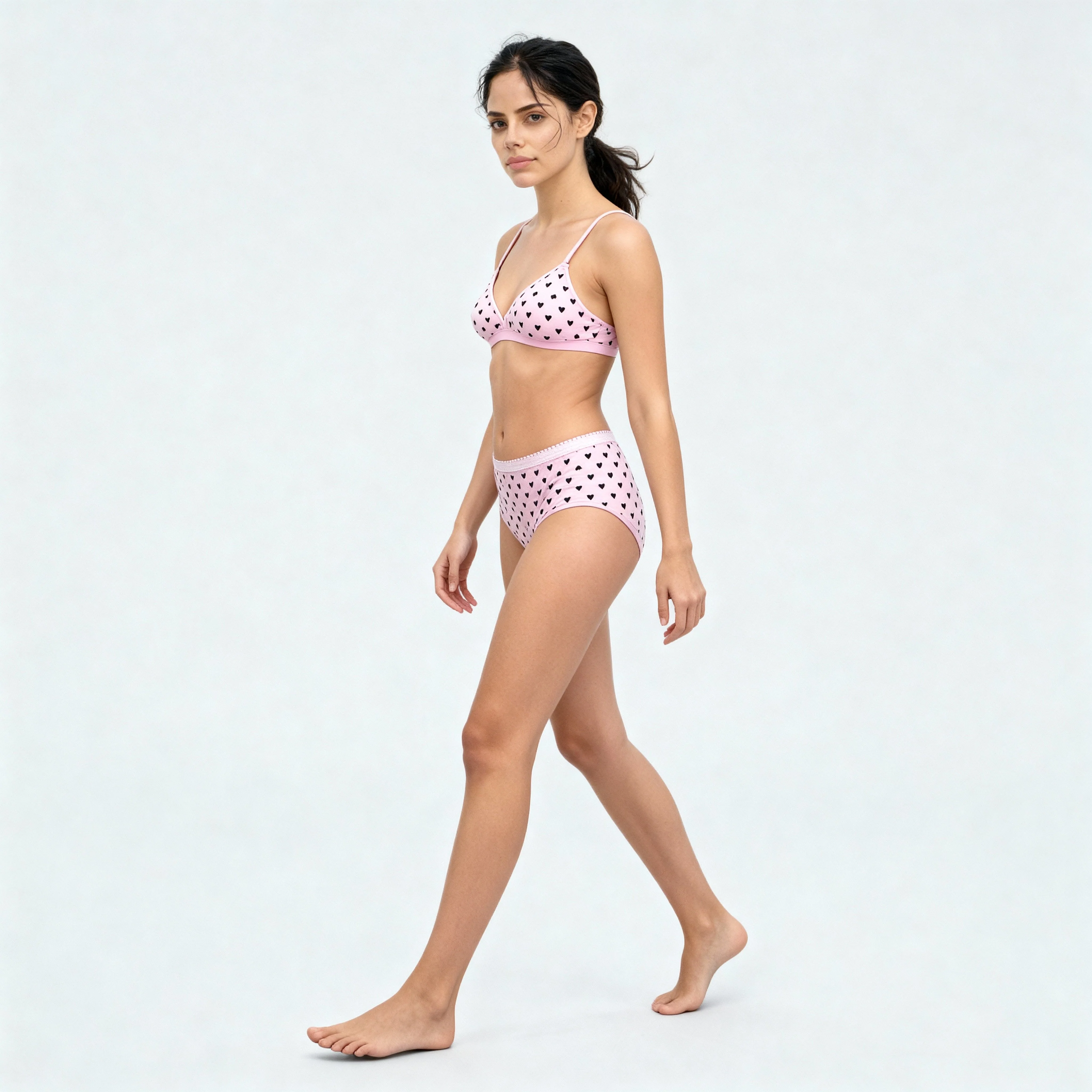 Medium Rise Full Coverage Hipster Panties - Pack of 3 - Image 2
