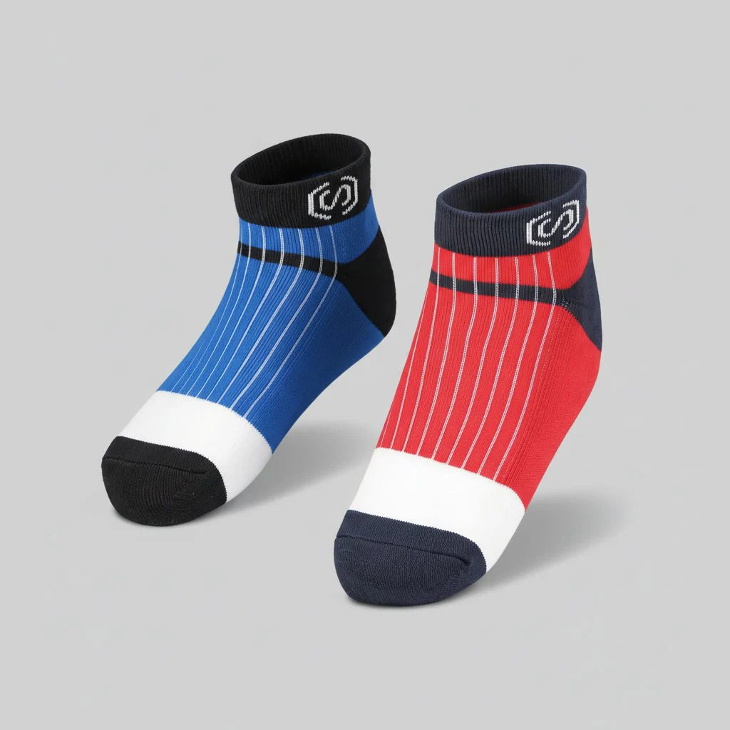 Men Cotton Ankle Length Socks - Pack of 2 - Image 4