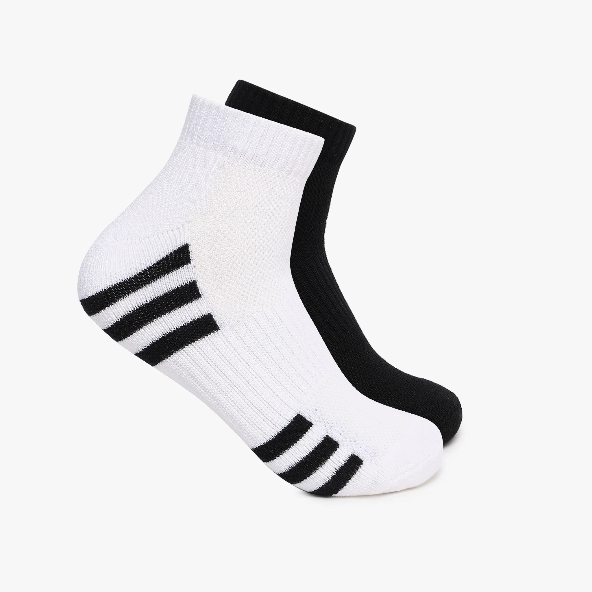Mens Cotton Ankle Length Socks (Pack of 2)