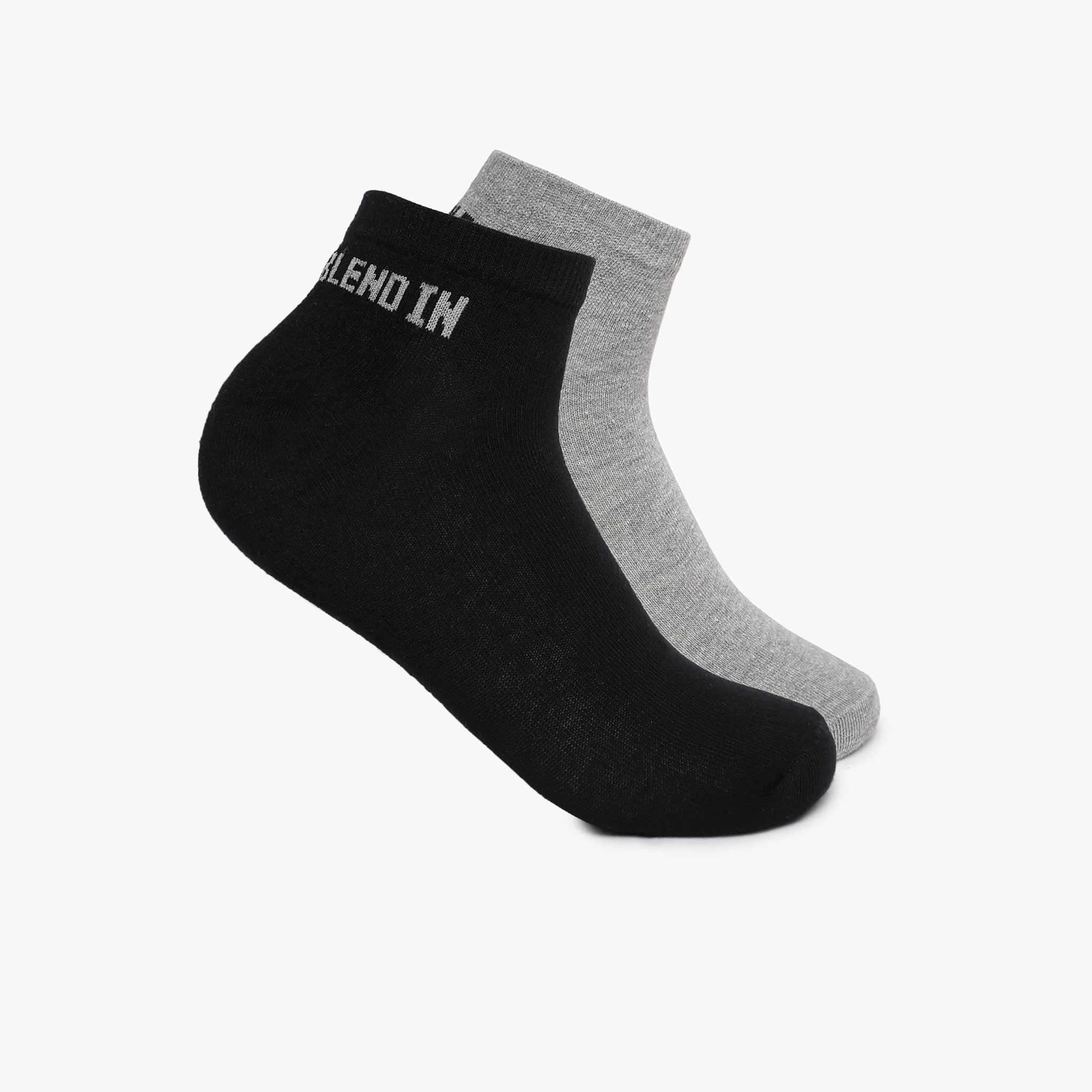 Mens Cotton Ankle Length Socks (Pack of 2)