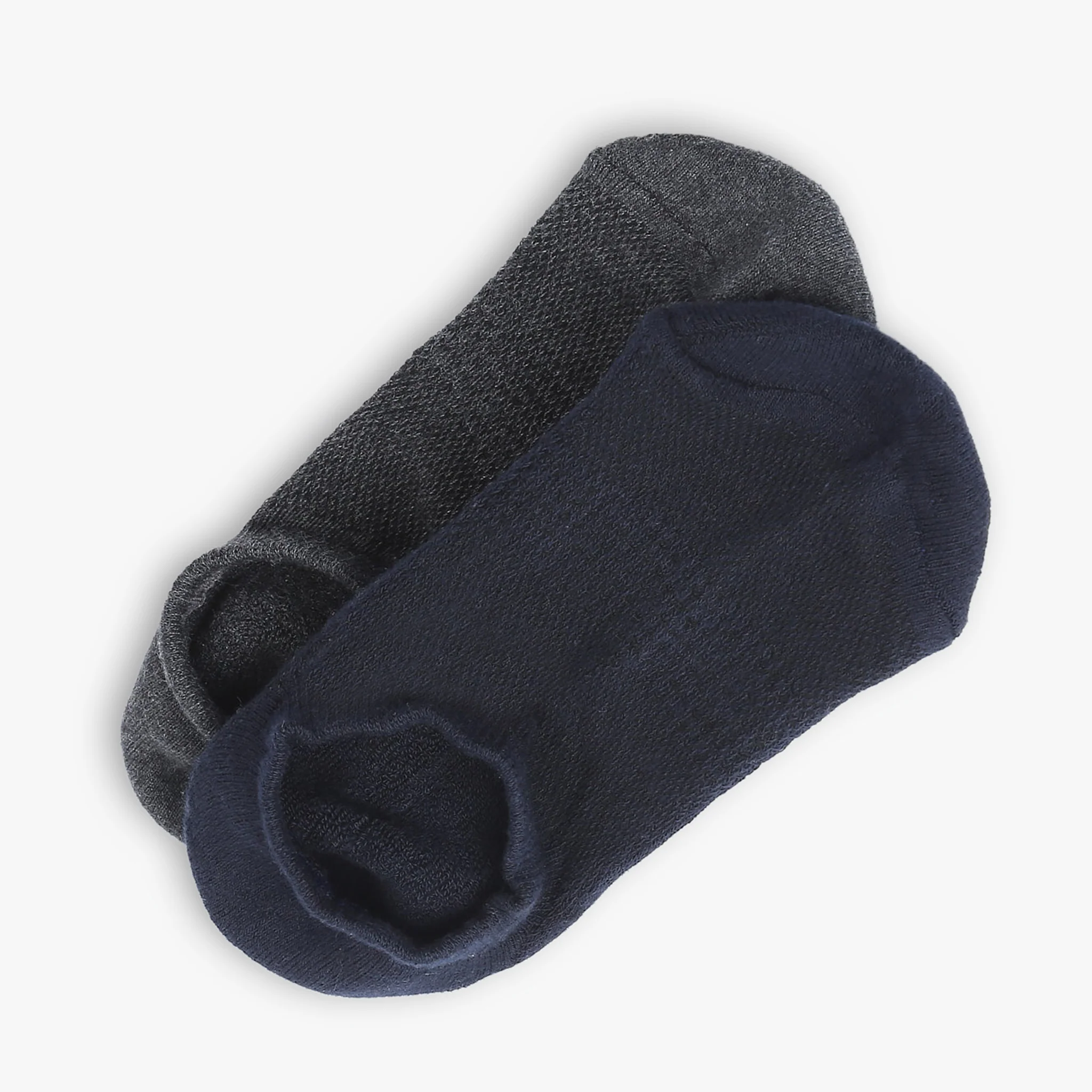 Mens Cotton Solid Low Cut Socks (Pack of 2) - Image 10