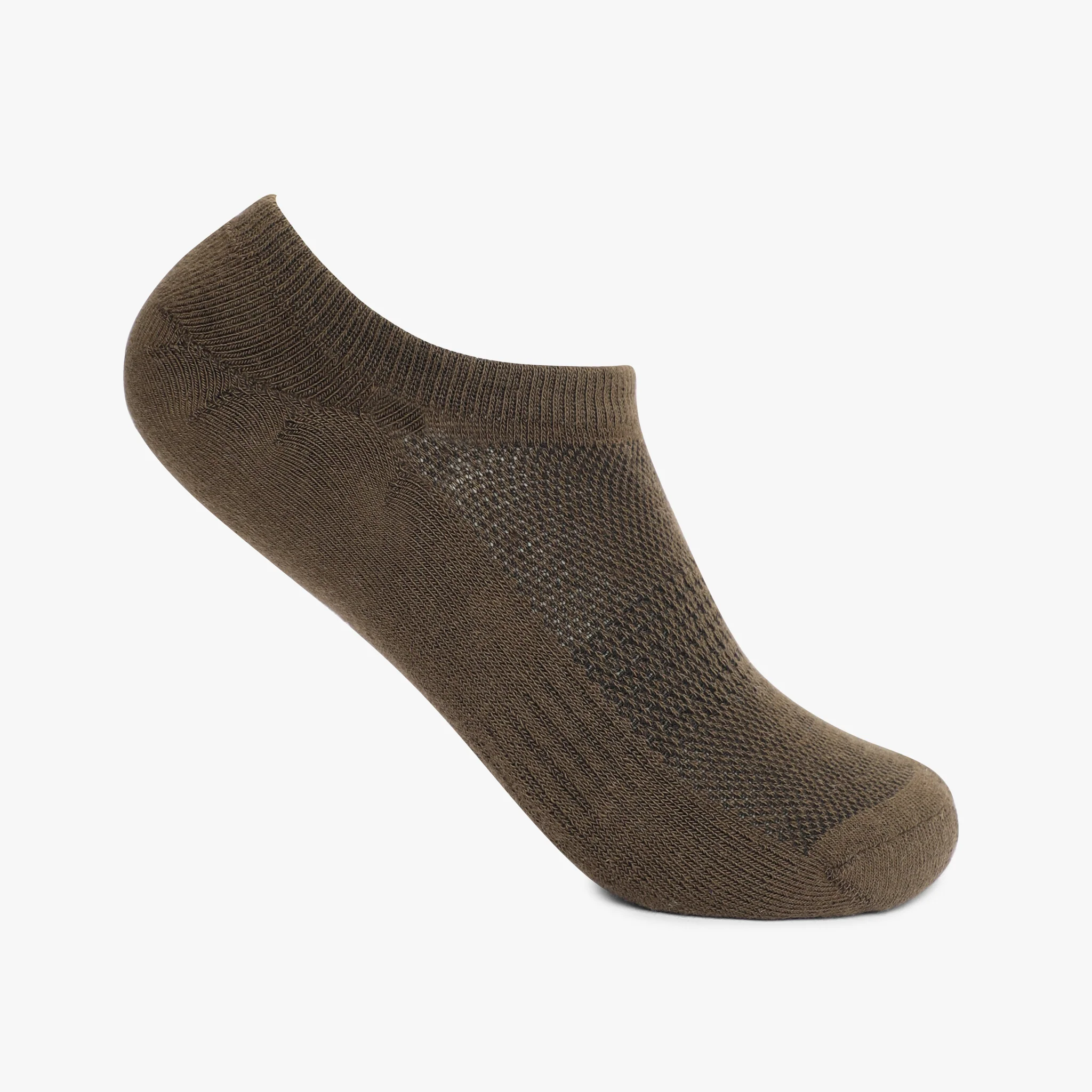 Mens Cotton Solid Low Cut Socks (Pack of 2) - Image 4