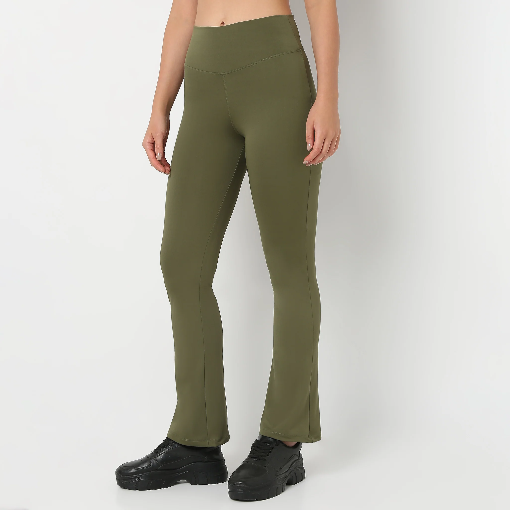 Air Dry Bootcut High Rise Leggings - Image 10