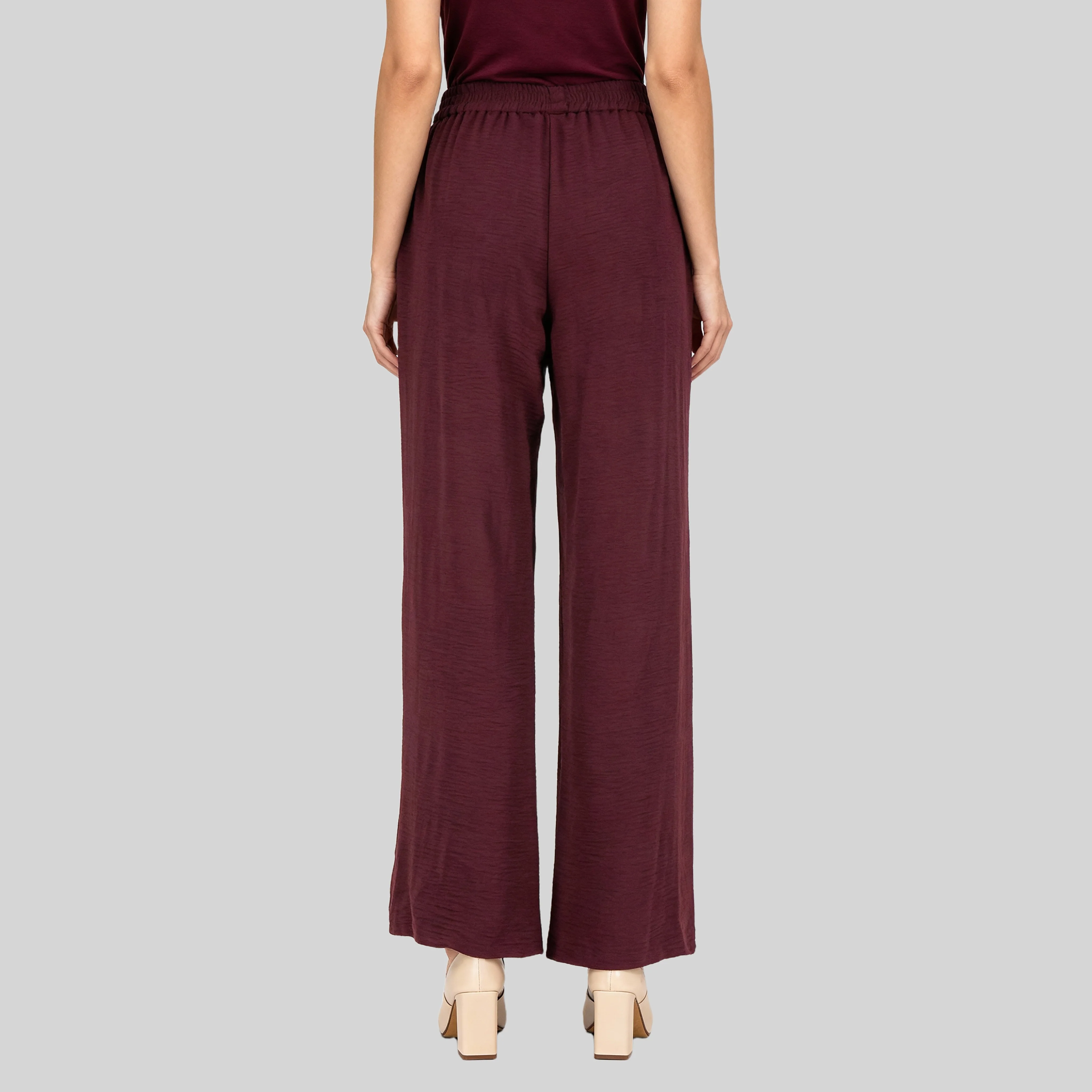 Mid Rise Ankle Length Palazzo - Image 8