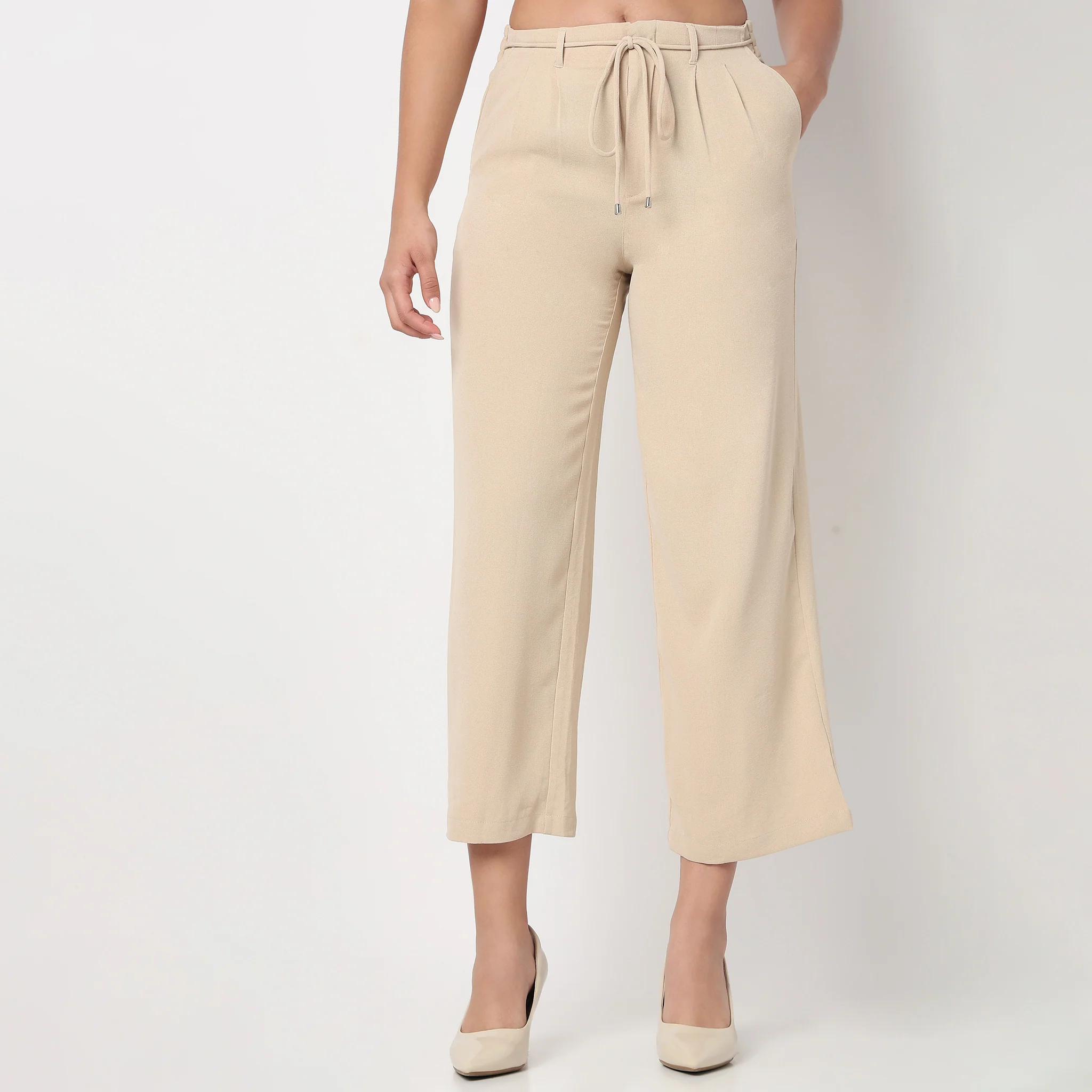 Mid Rise Ankle Length Trouser - Image 2