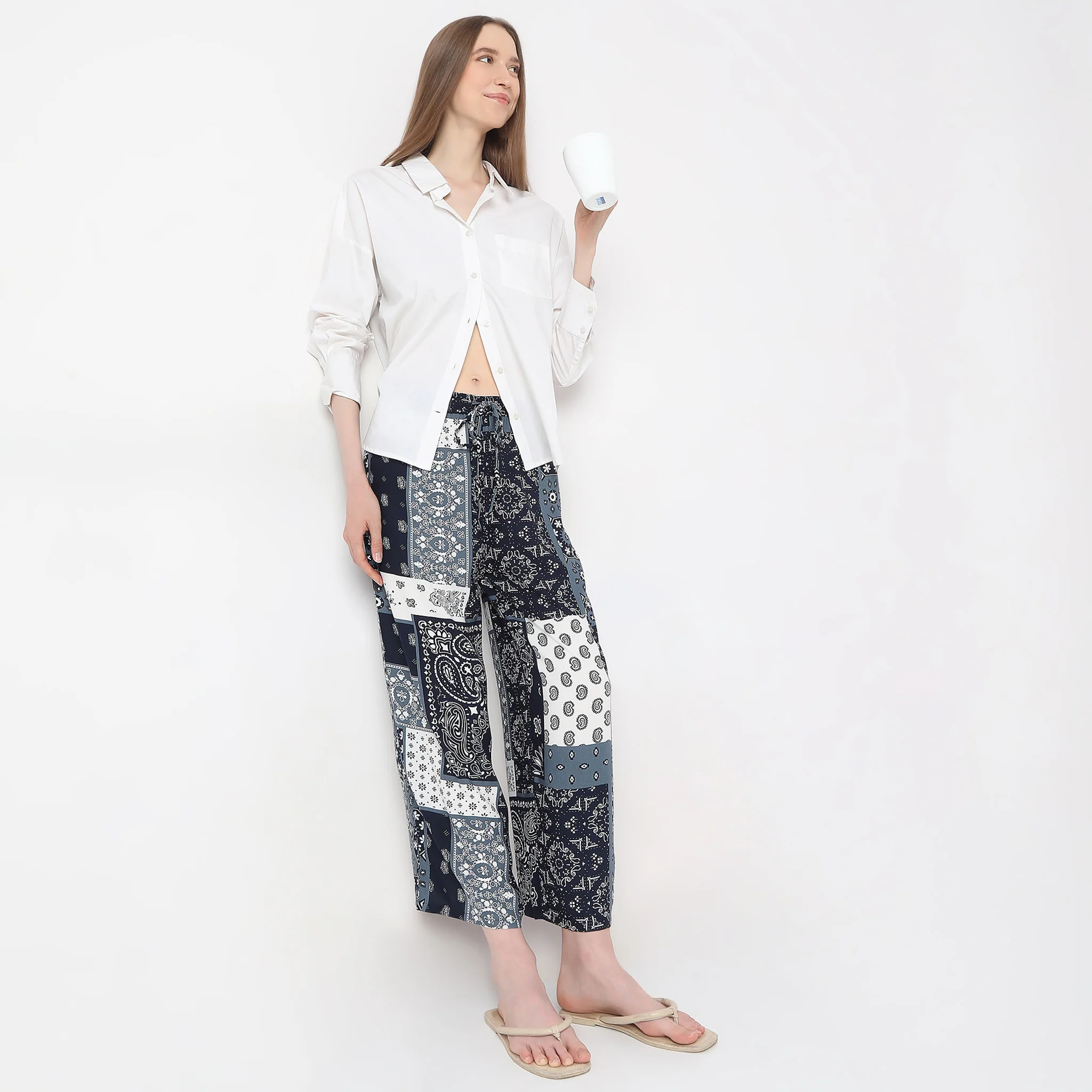 Mid Rise Lounge Palazzos