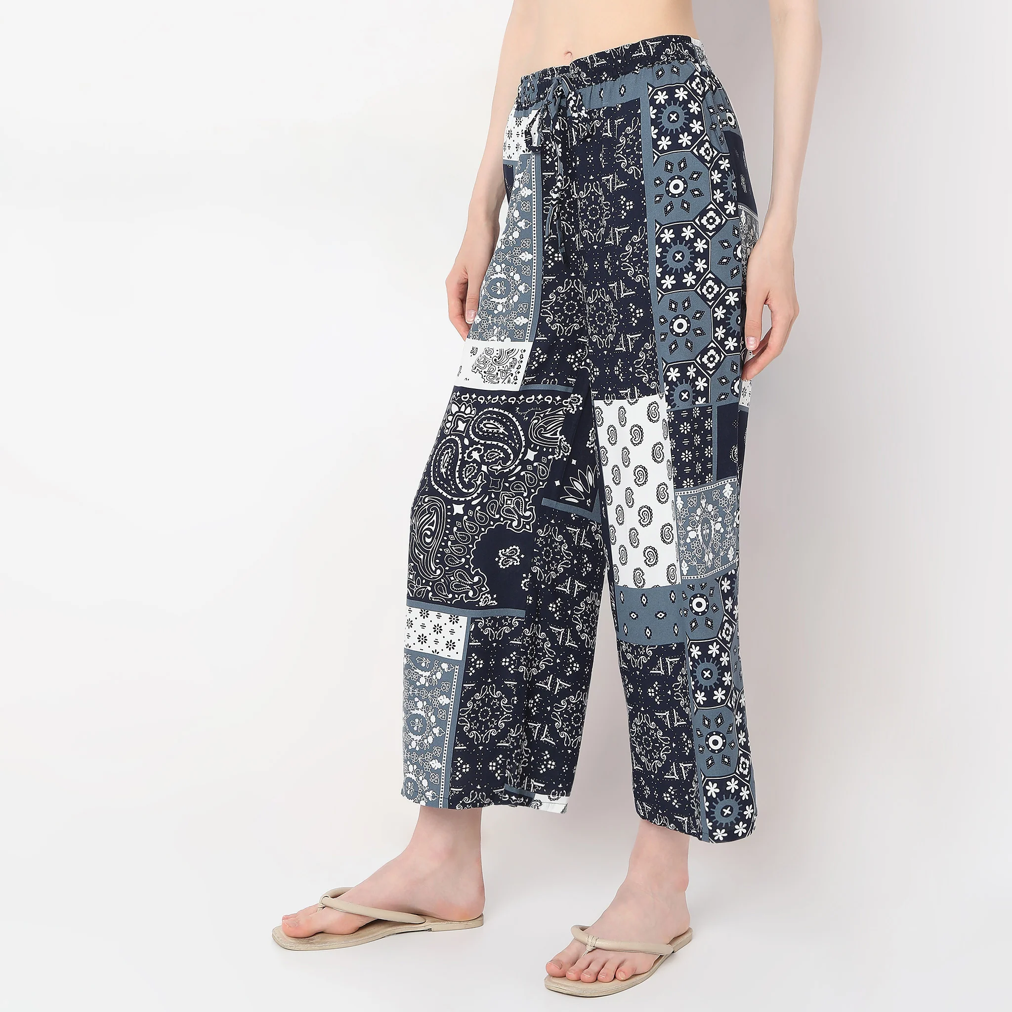 Mid Rise Lounge Palazzos - Image 5