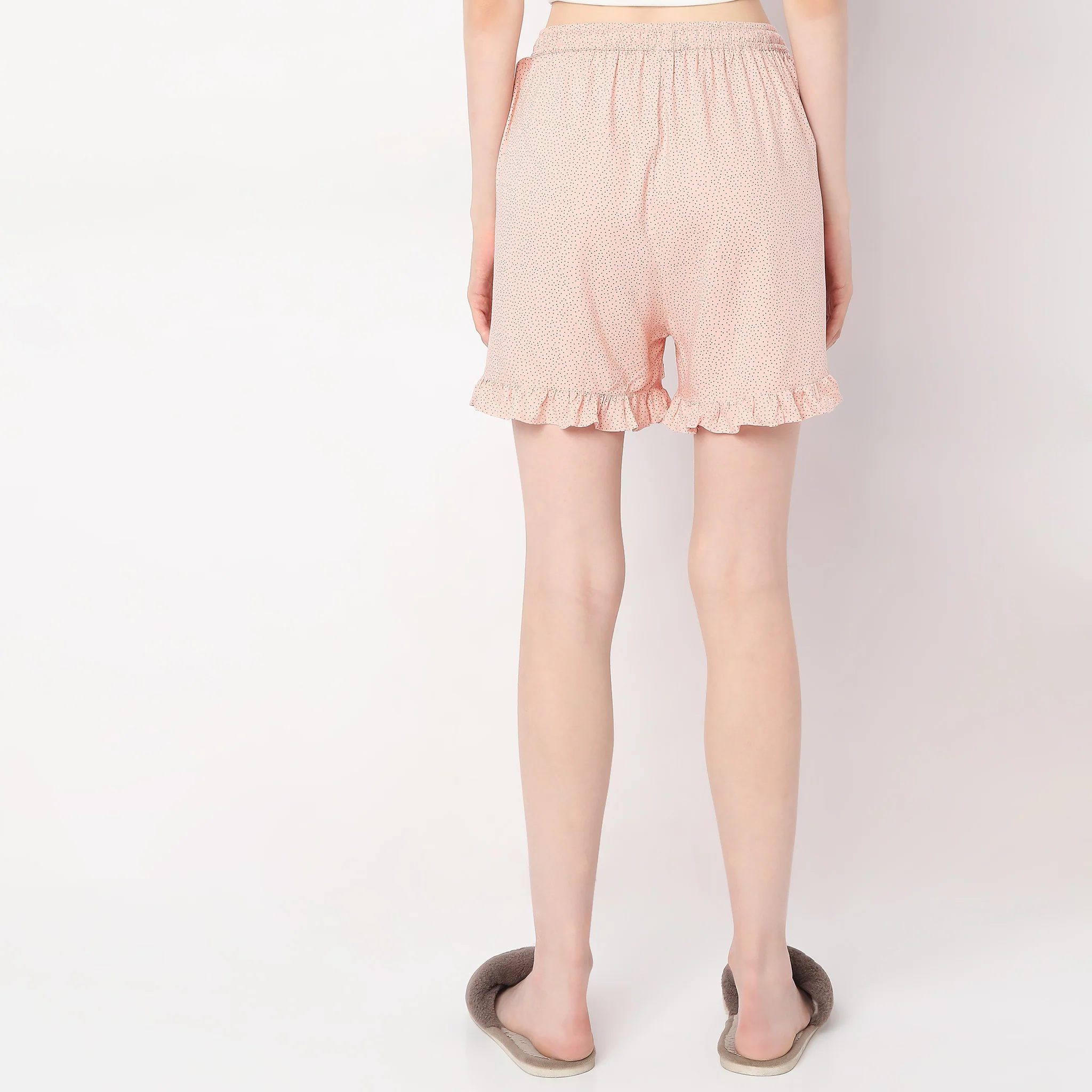 Mid Rise Lounge Shorts - Image 3