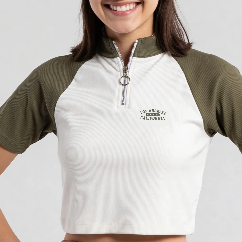 Mock Turtle Neck Slim Fit T-Shirt - Image 9