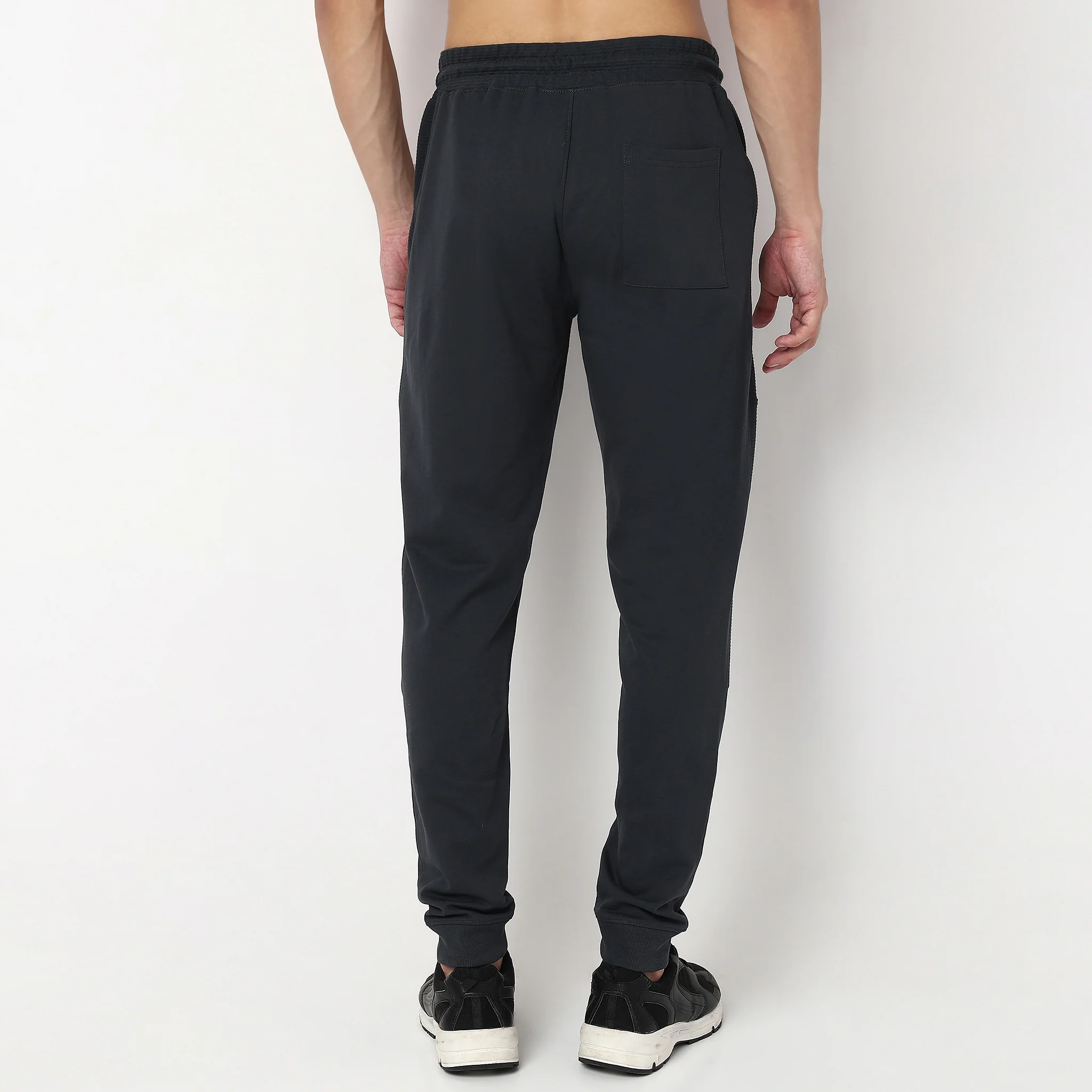 Moto Joggersᵉˣ Stretchable With Ribbed Panel - Image 18