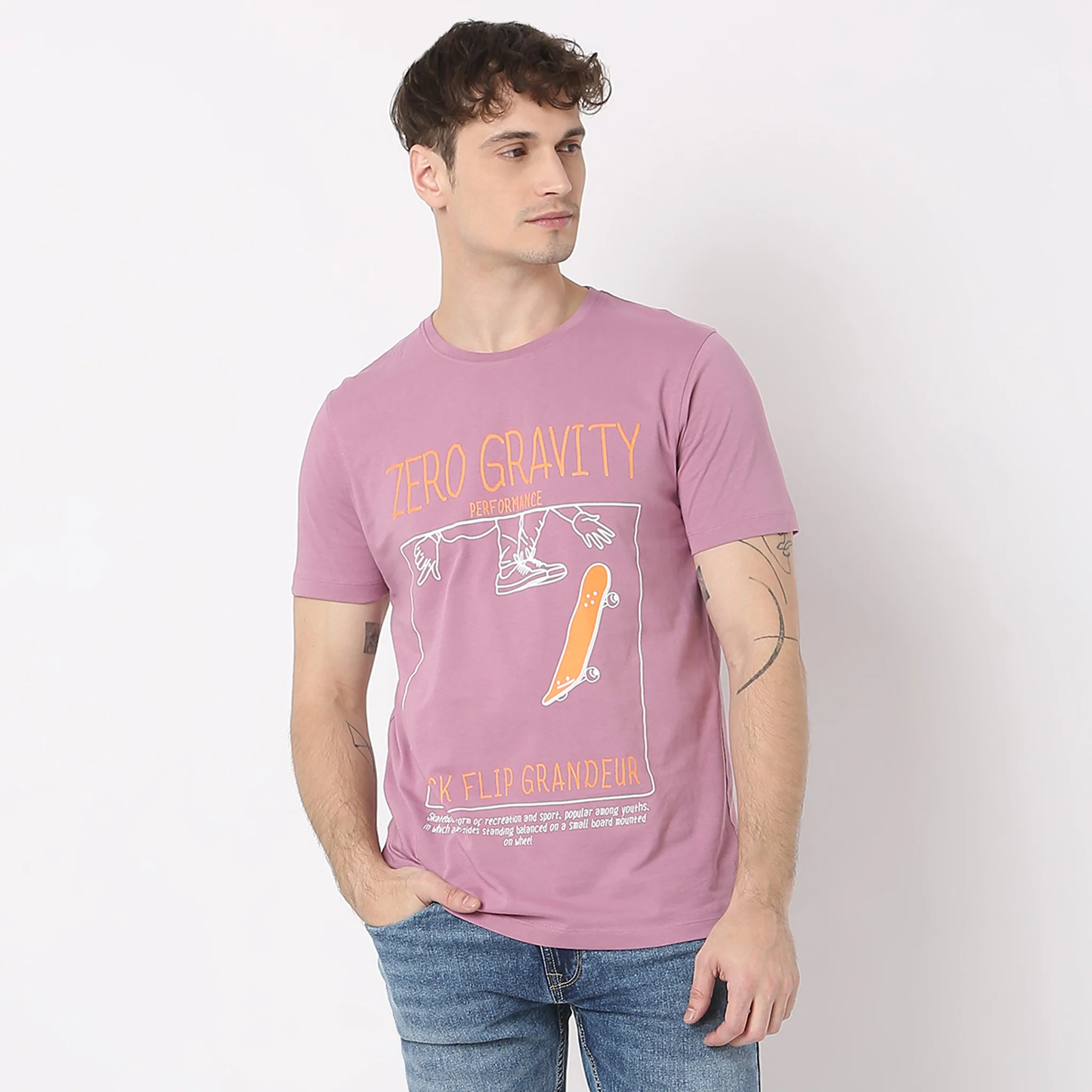Graphic Tees - Cotton Jersey Regular Fit T-Shirt - Image 2