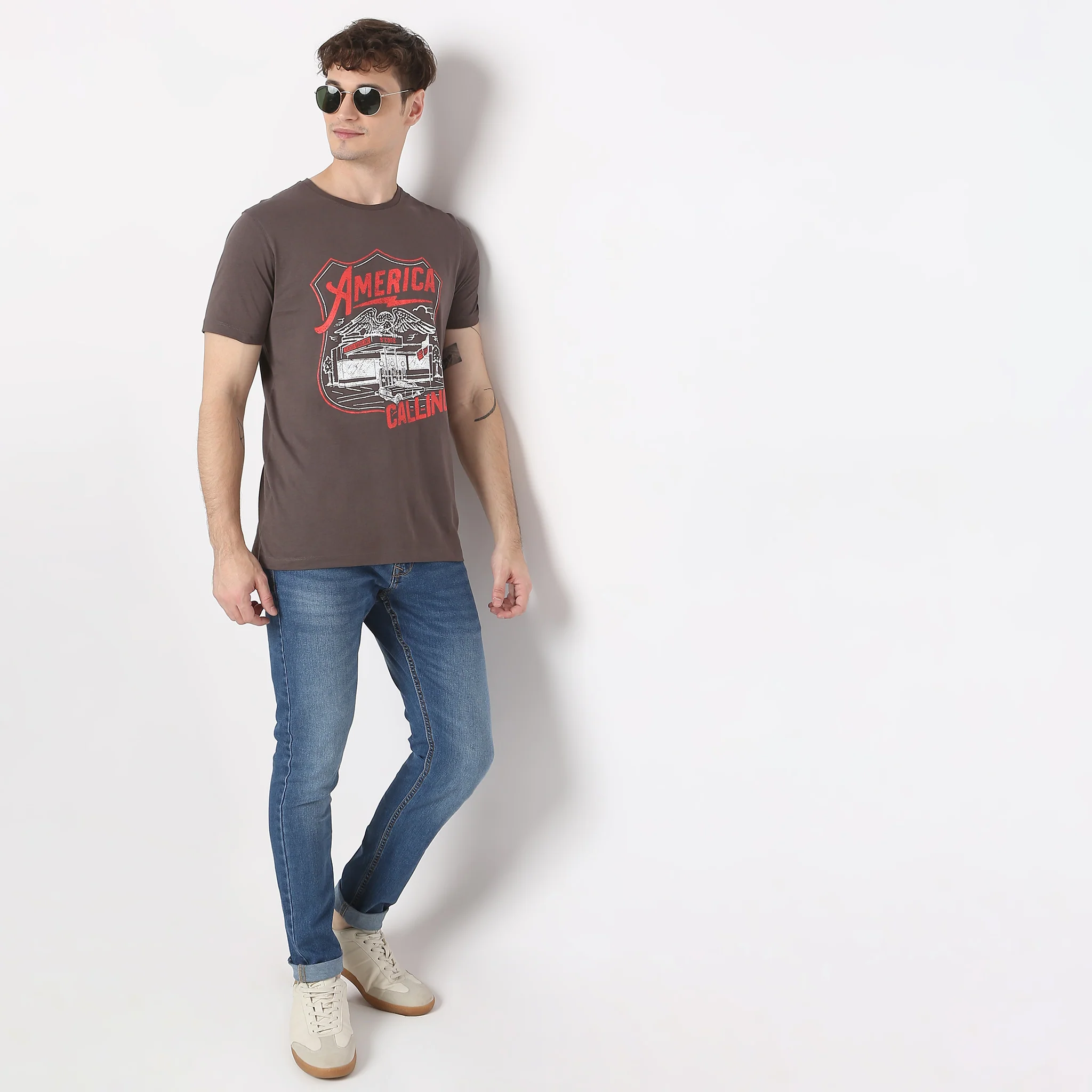Graphic Tees - Cotton Jersey Regular Fit T-Shirt