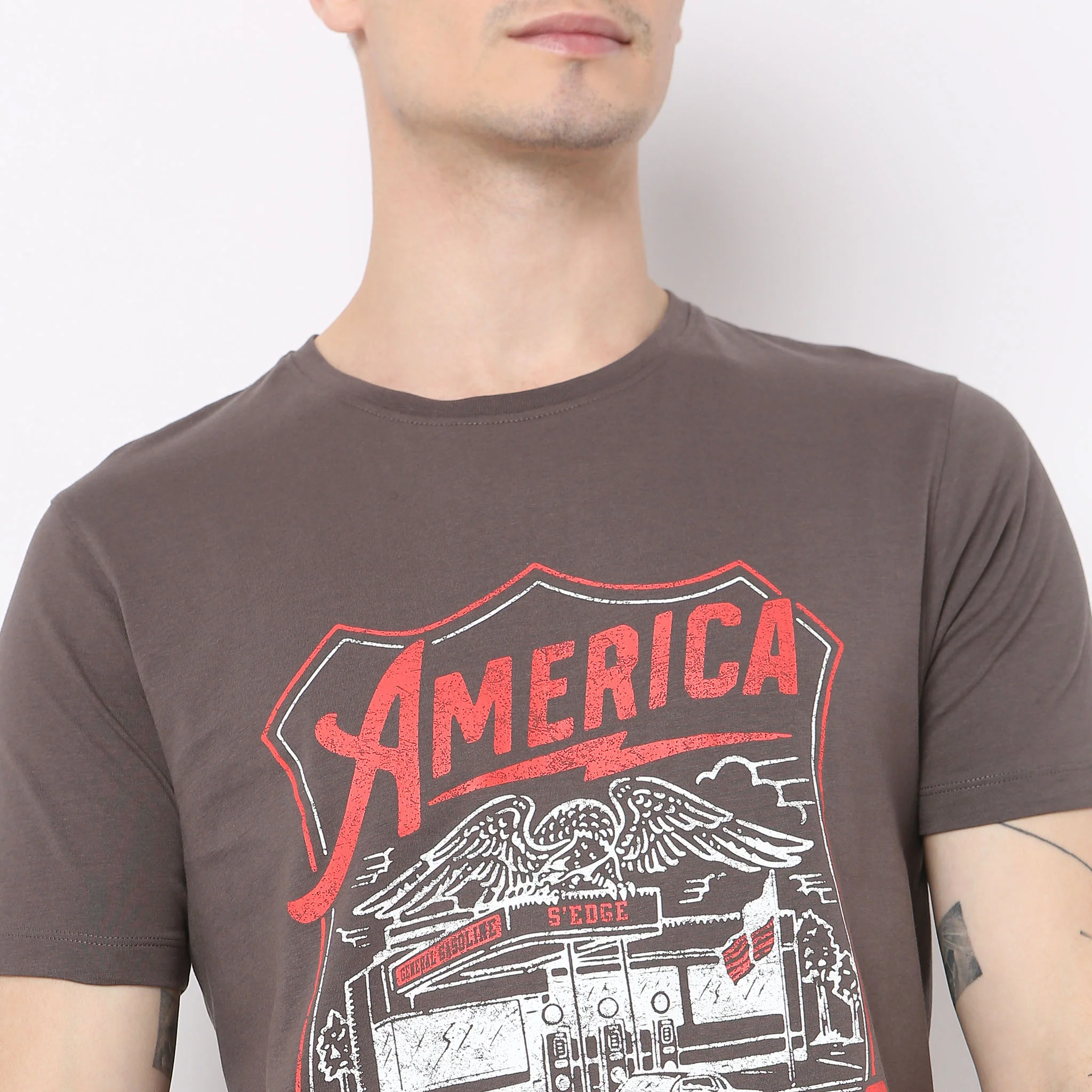 Graphic Tees - Cotton Jersey Regular Fit T-Shirt - Image 4