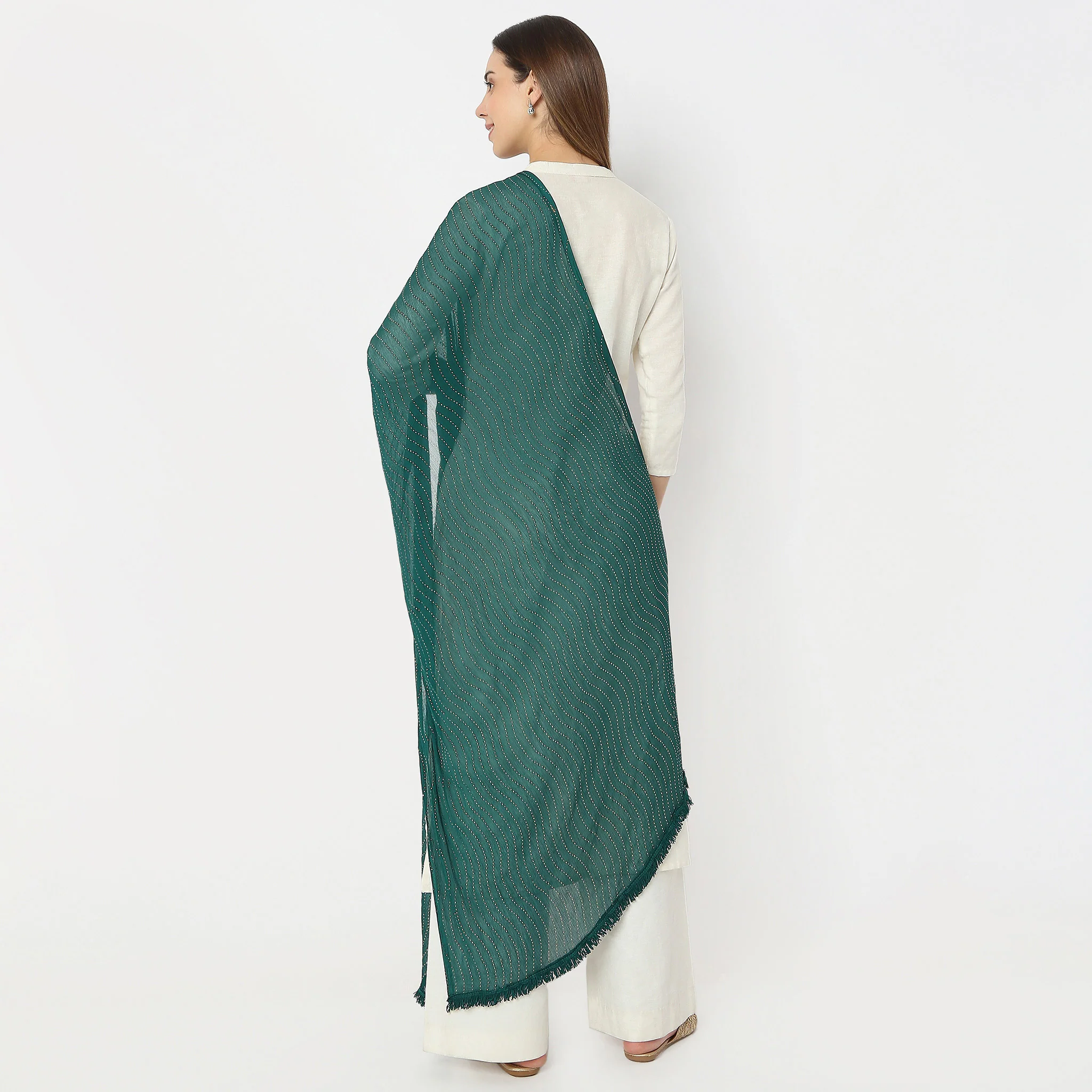 Nylon Embellished Dupatta - Image 11