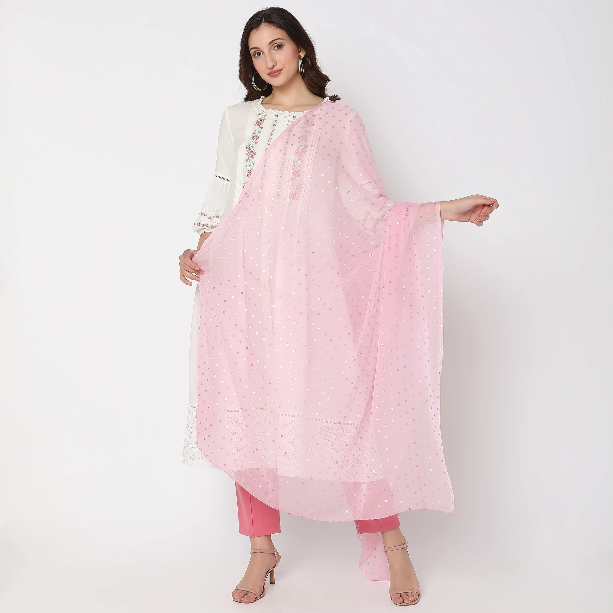 Nylon Printed Dupatta - Image 4