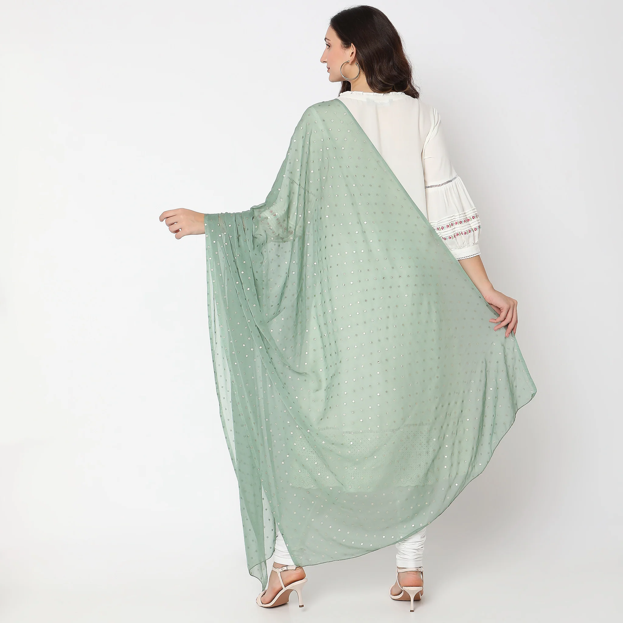 Nylon Printed Dupatta - Image 8
