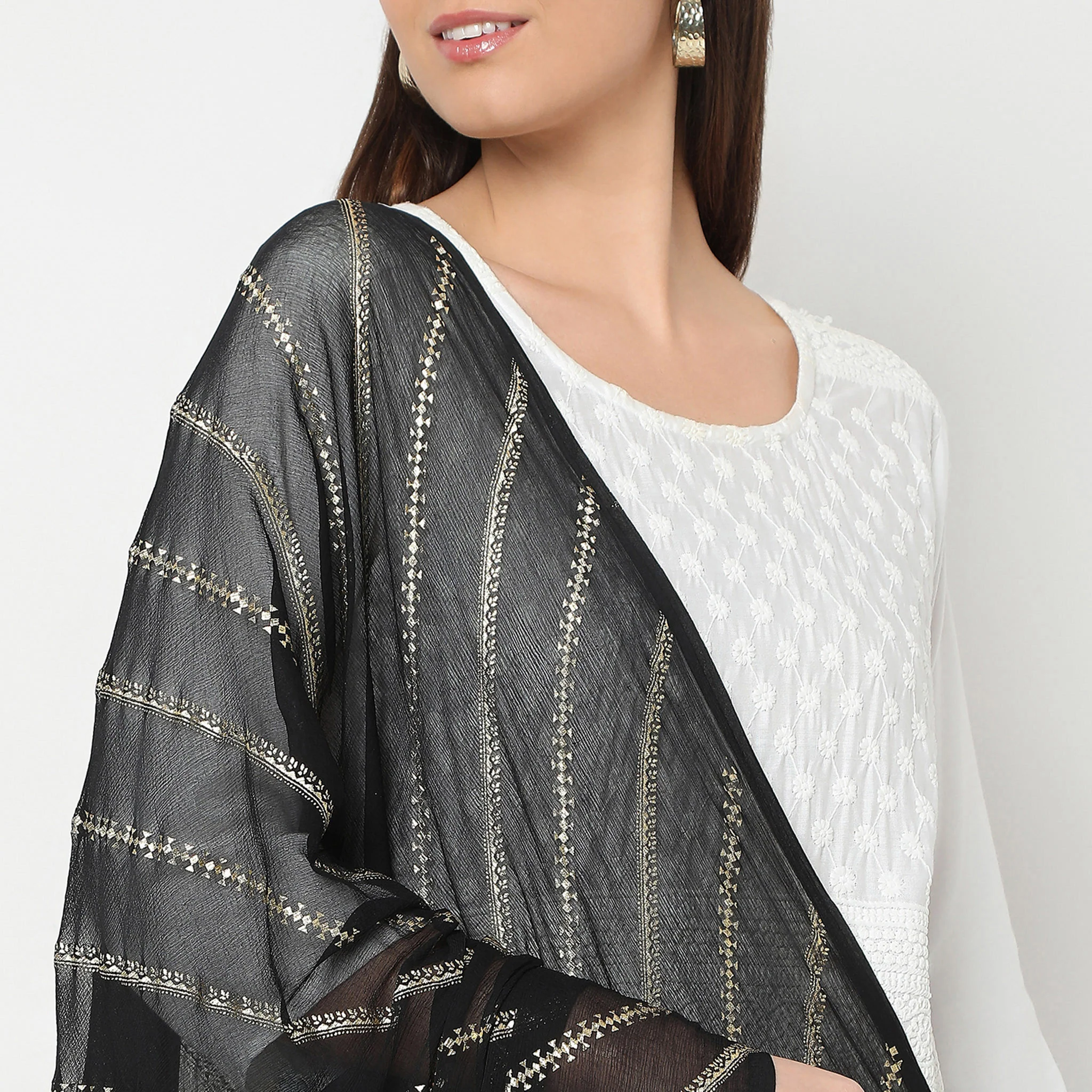 Nylon Printed Dupatta - Image 3