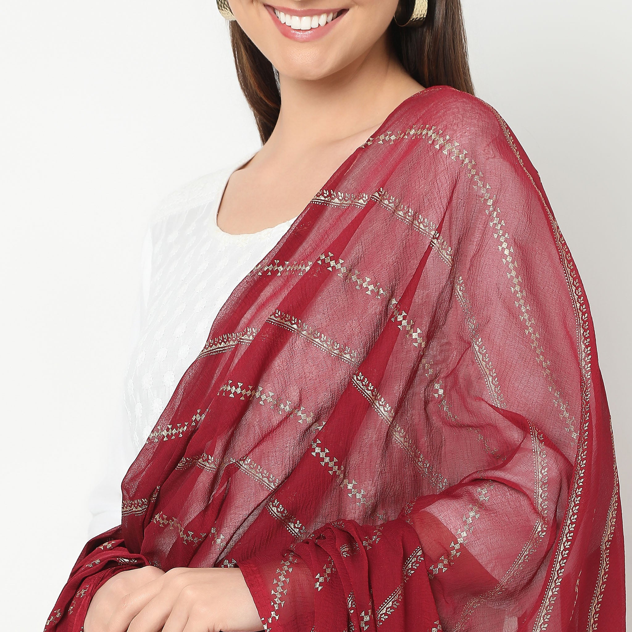Nylon Printed Dupatta - Image 9