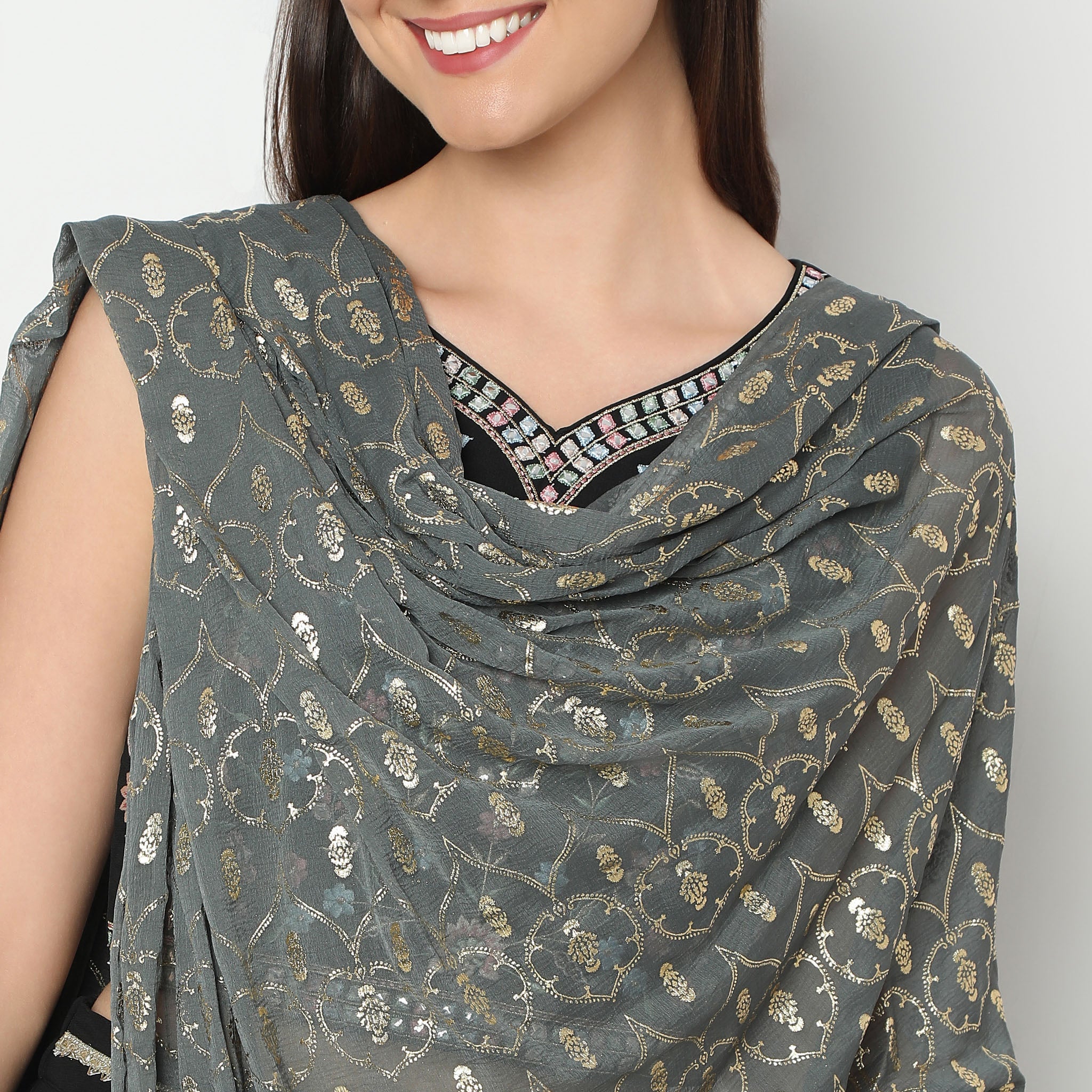 Nylon Printed Dupatta - Image 6