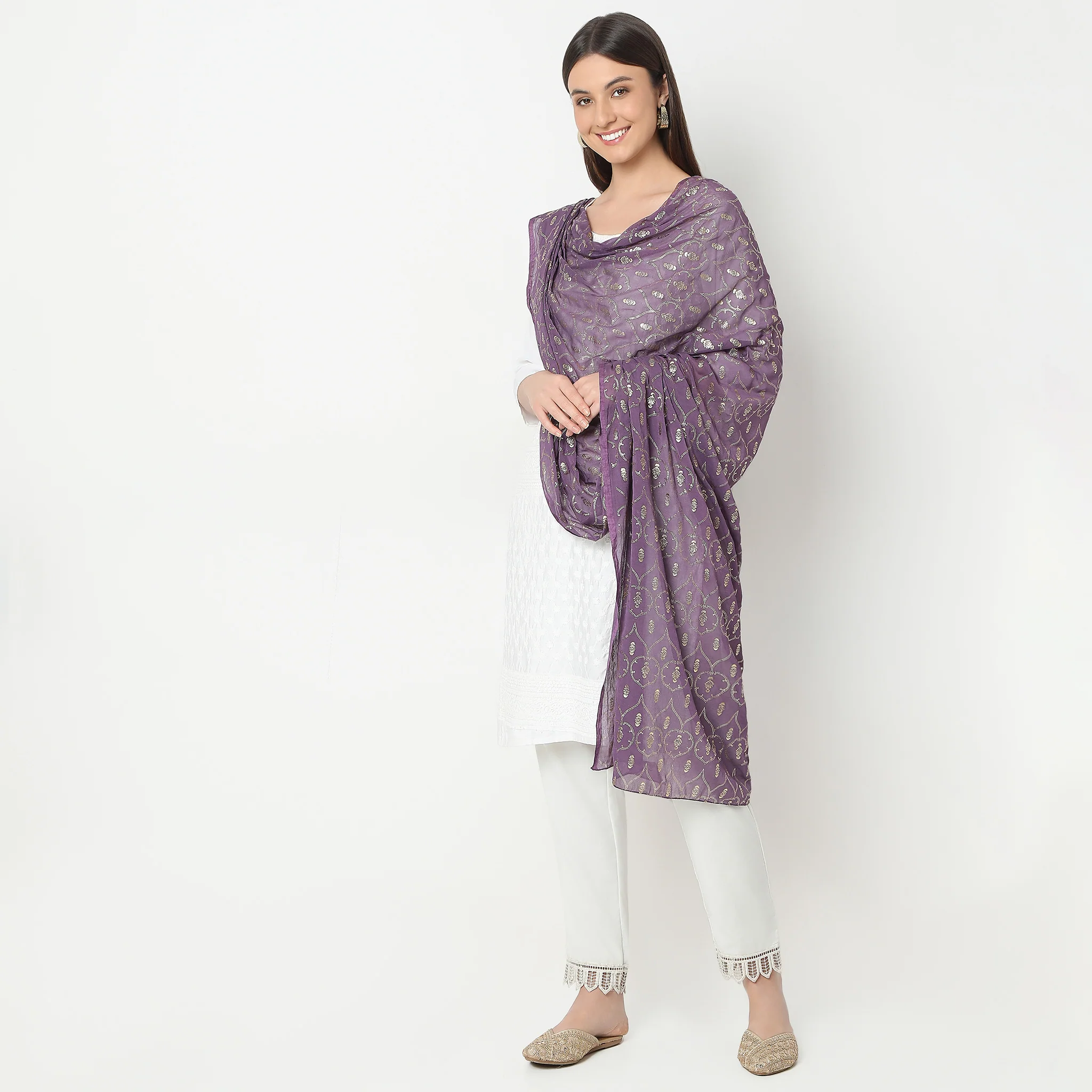 Nylon Printed Dupatta - Image 7