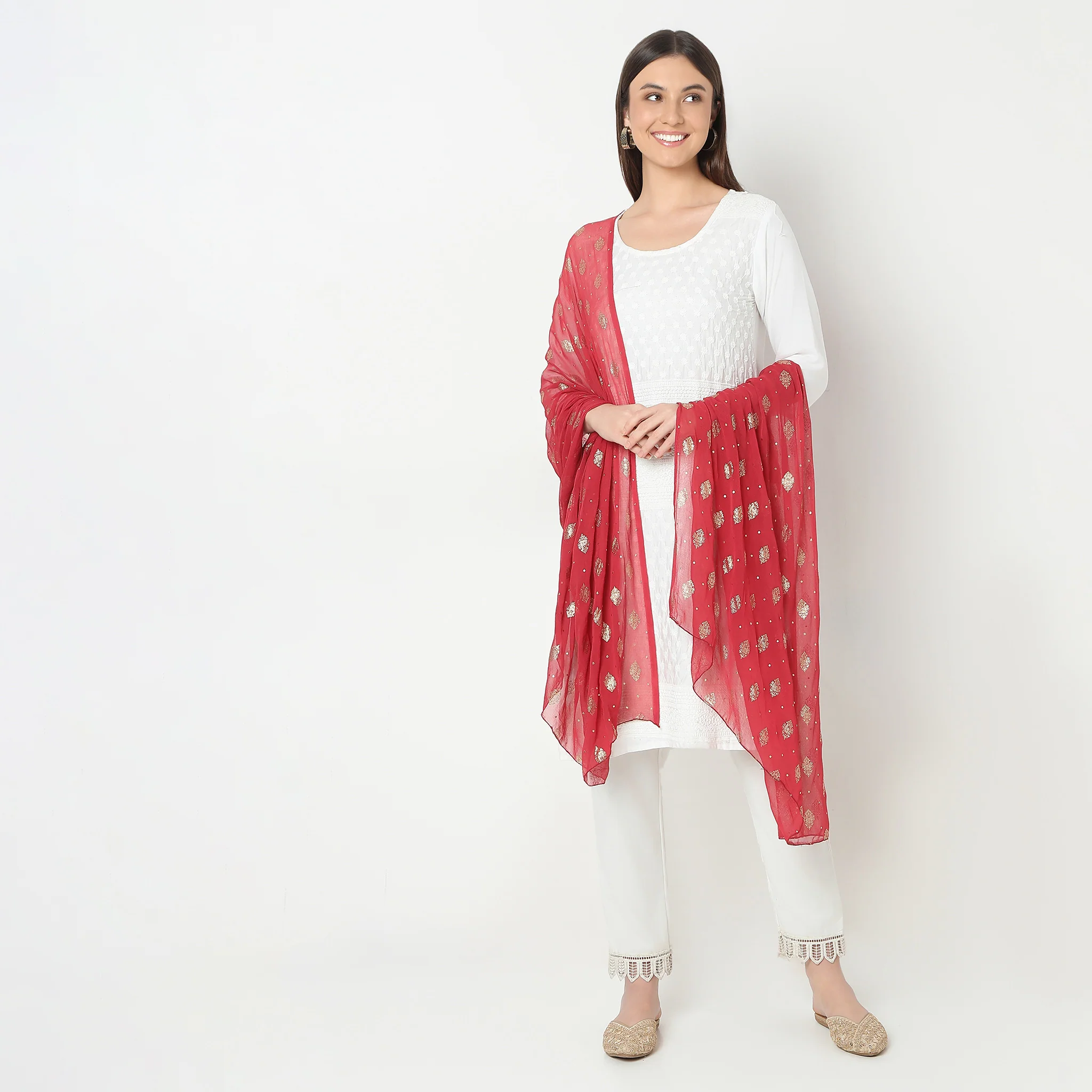 Nylon Printed Dupatta - Image 7
