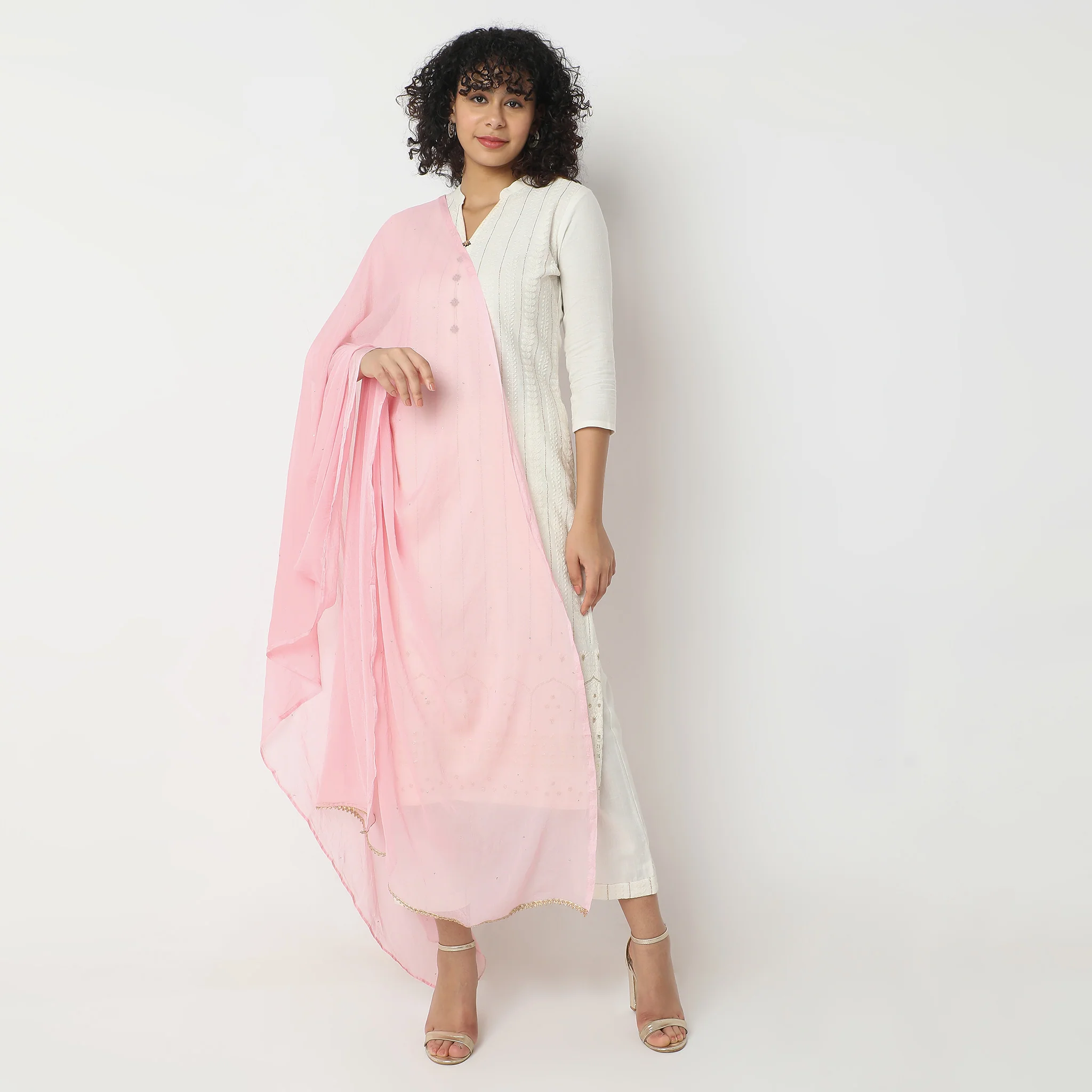 Nylon Solid Dupatta
