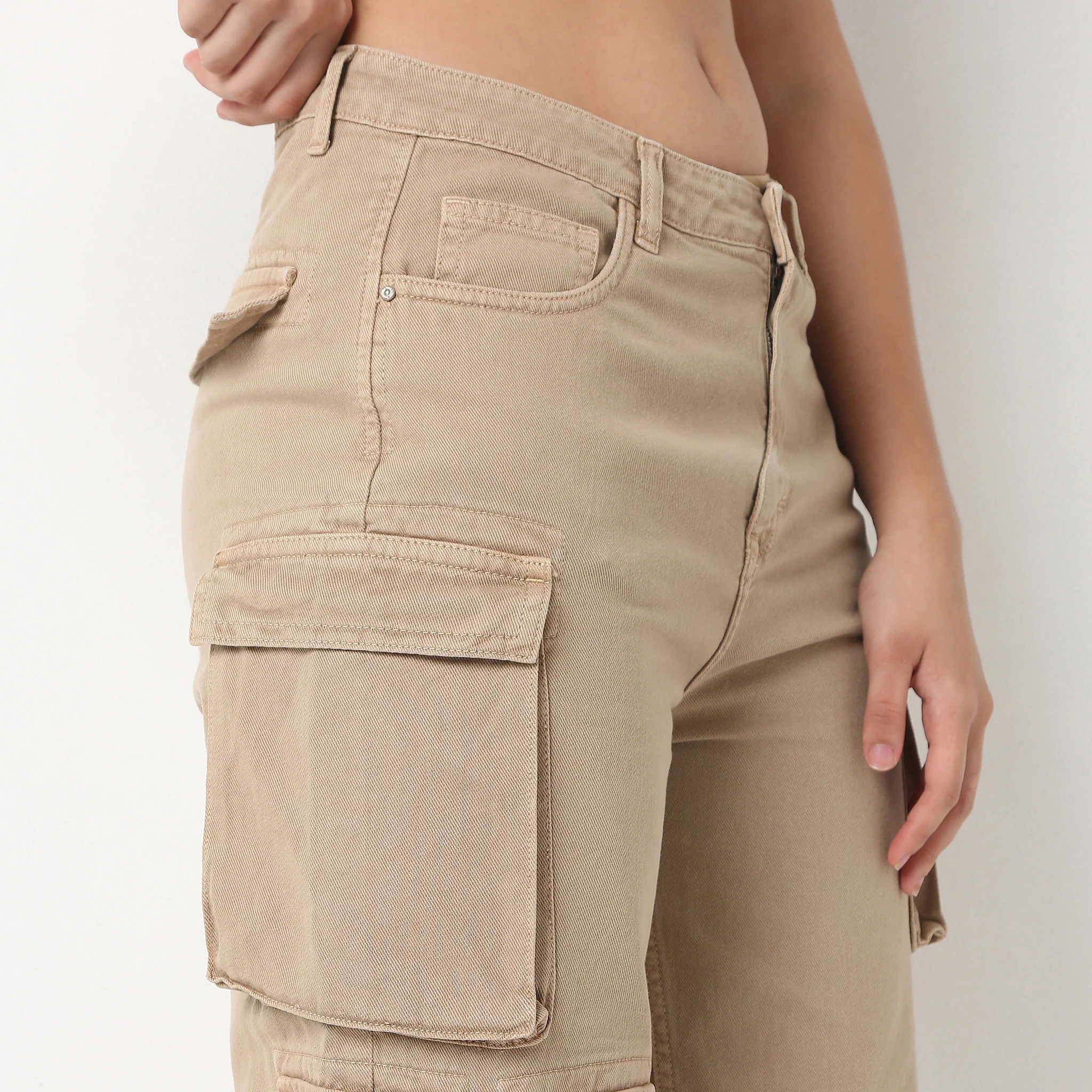 Overdyed Cargo With Street Look - Image 4