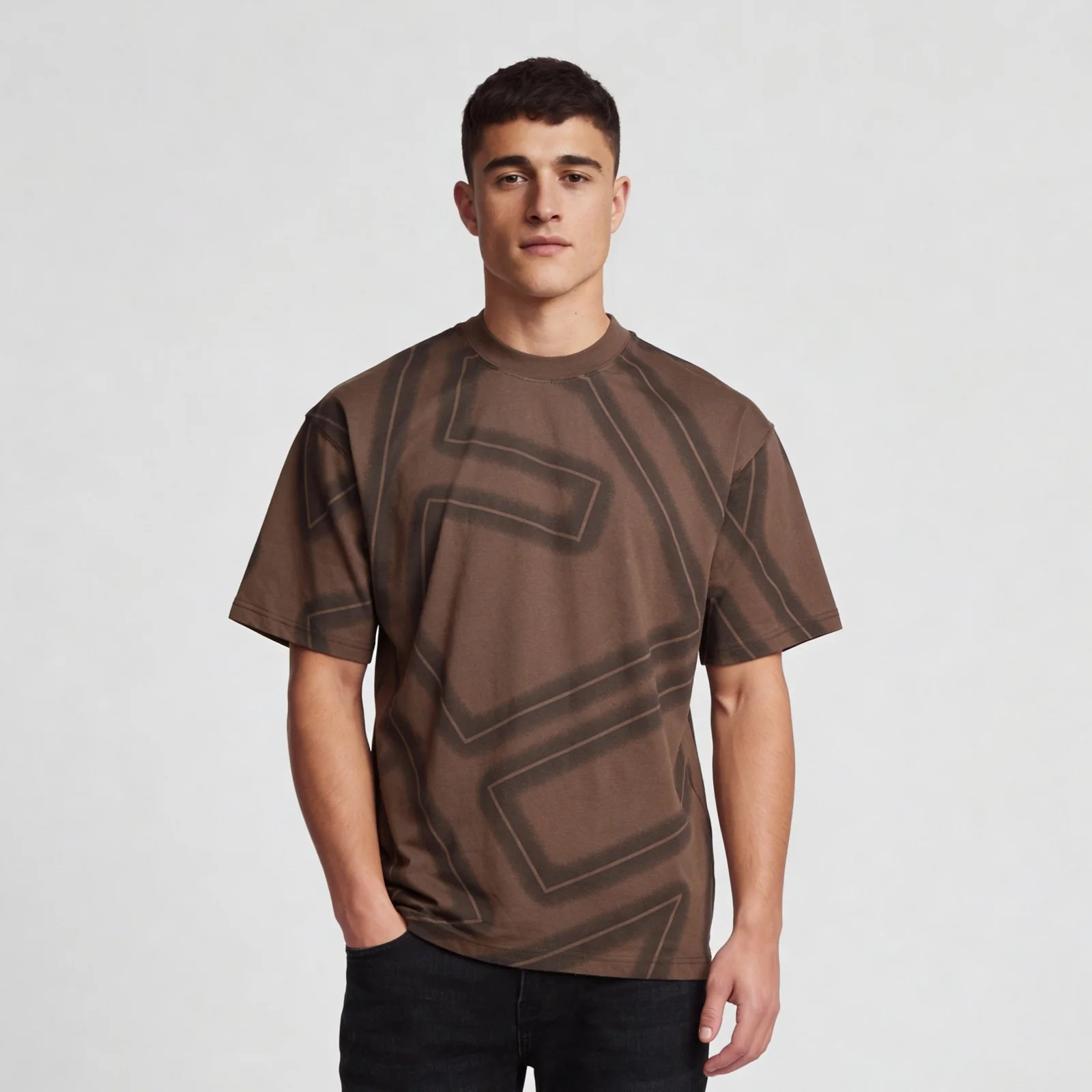 Oversize All Over Print Ranger T-Shirt - Image 7
