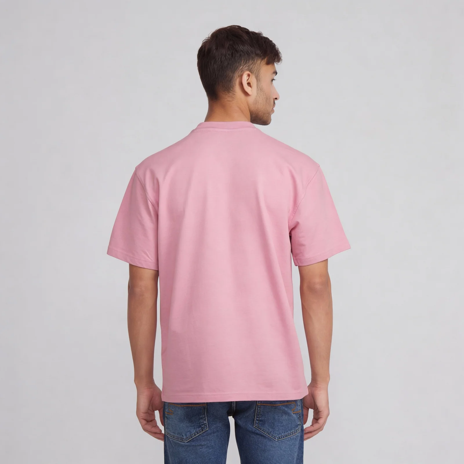 Oversize Cotton Graphic Slogan T-Shirt - Image 3