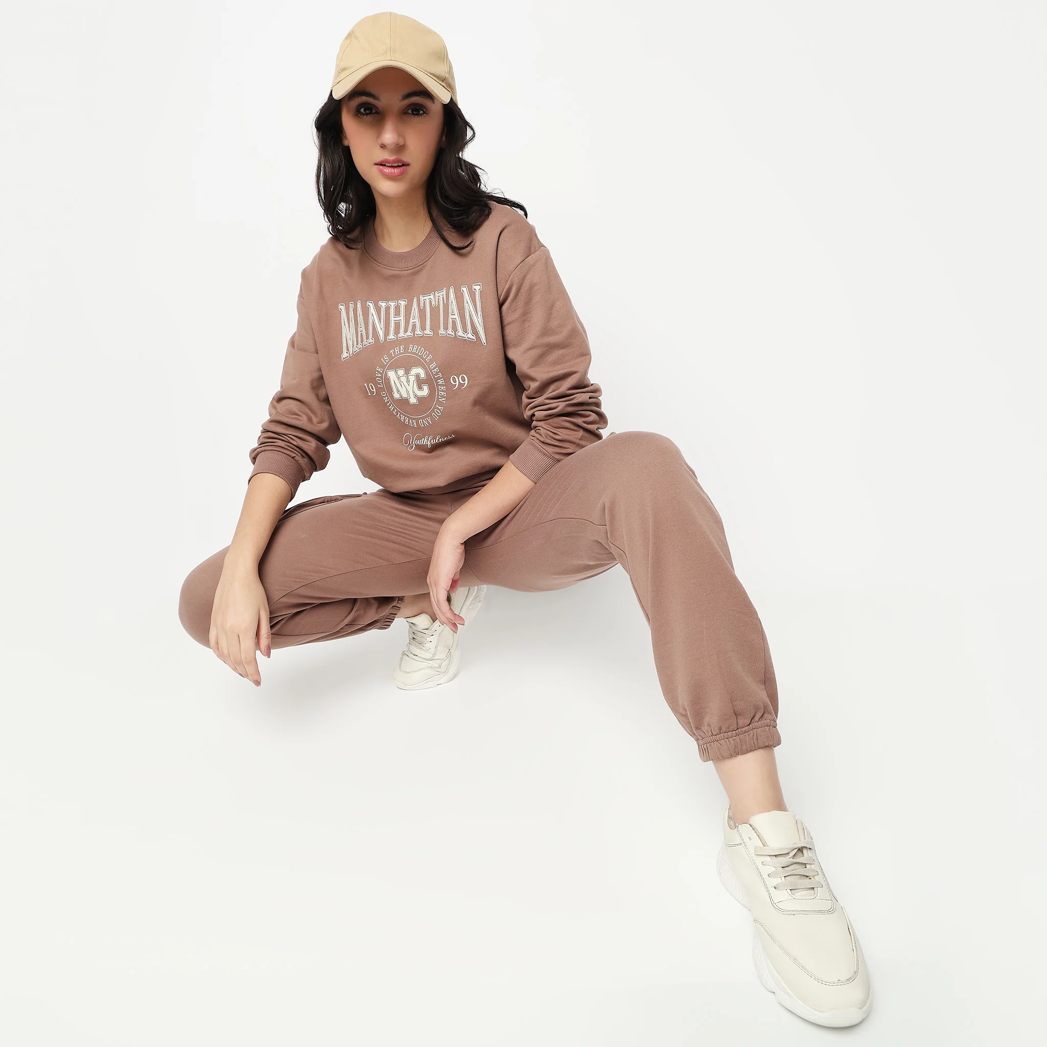 Oversize Cotton Graphic Sweat Tee - Image 4