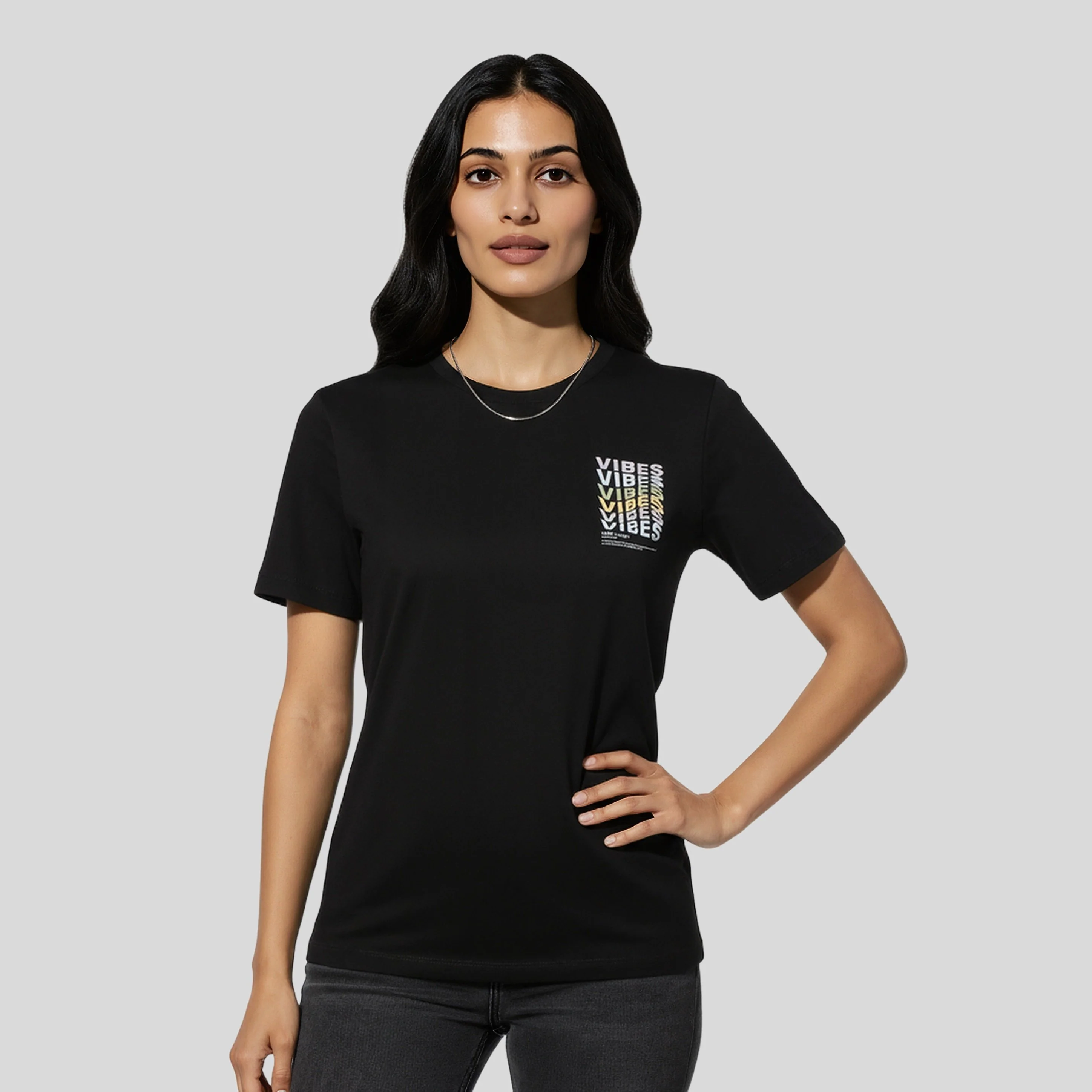 Oversize Cotton Graphic T-Shirt - Image 2