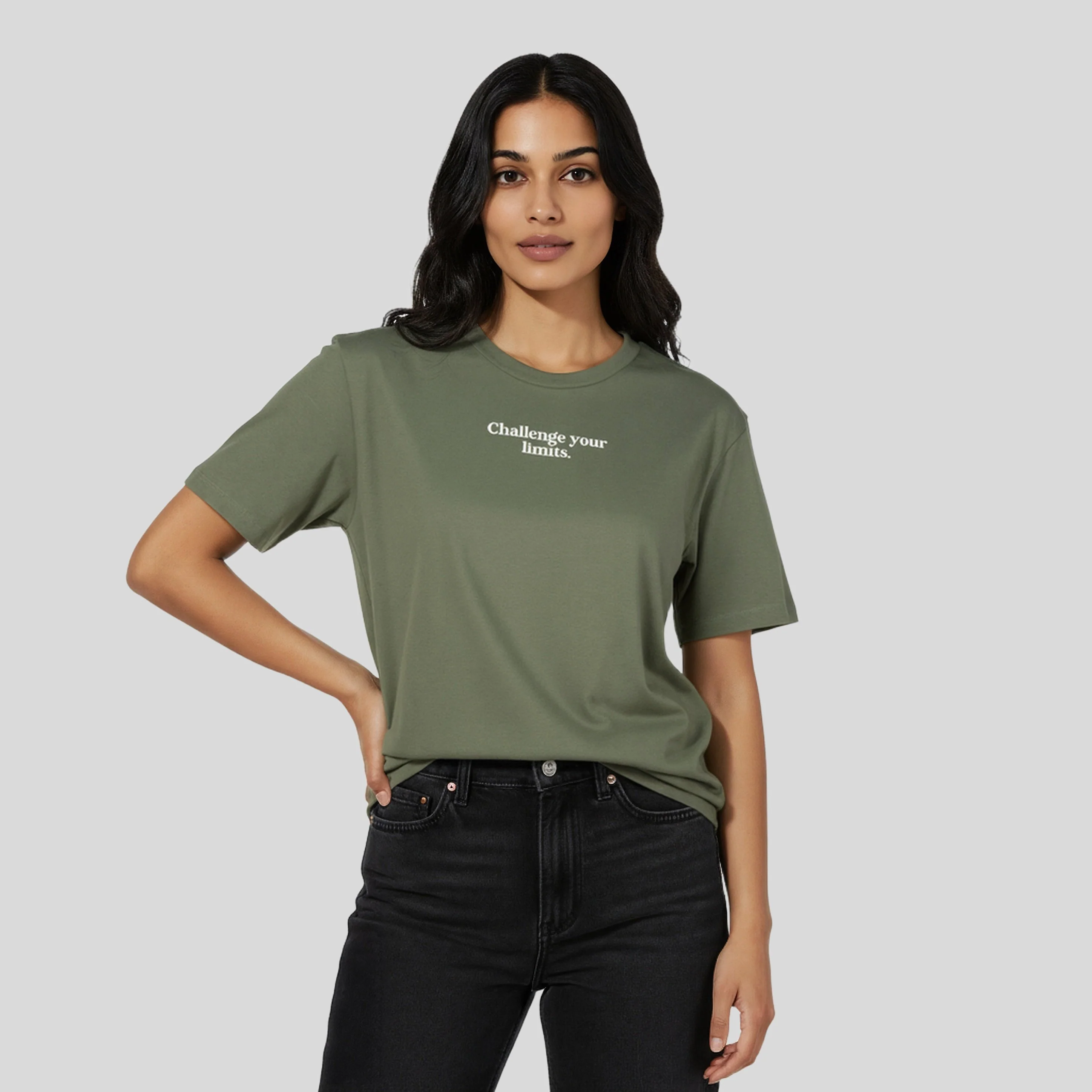 Oversize Cotton Graphic T-Shirt - Image 2