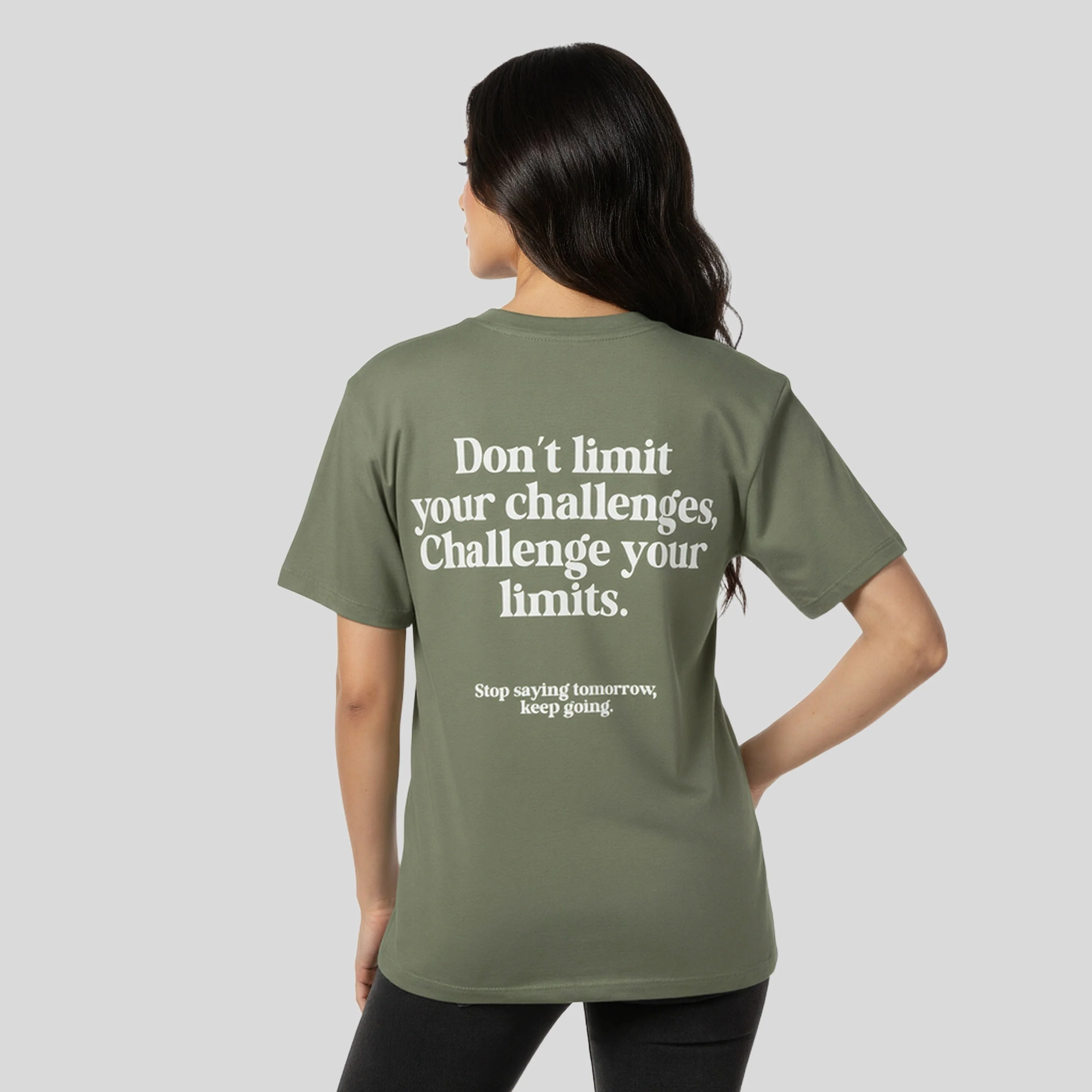 Oversize Cotton Graphic T-Shirt - Image 3